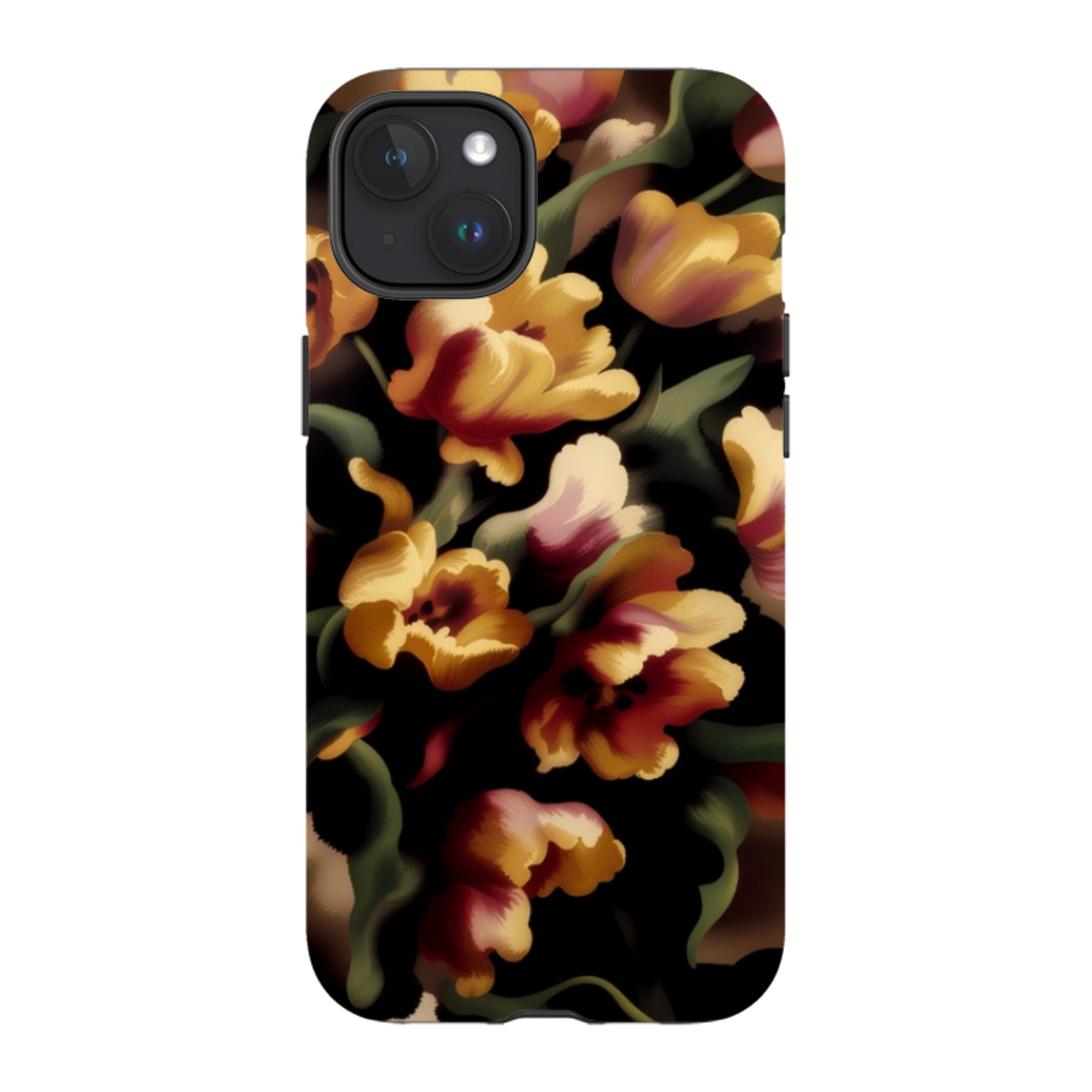 iPhone MagSafe Tough Case - Cloudy Tulips