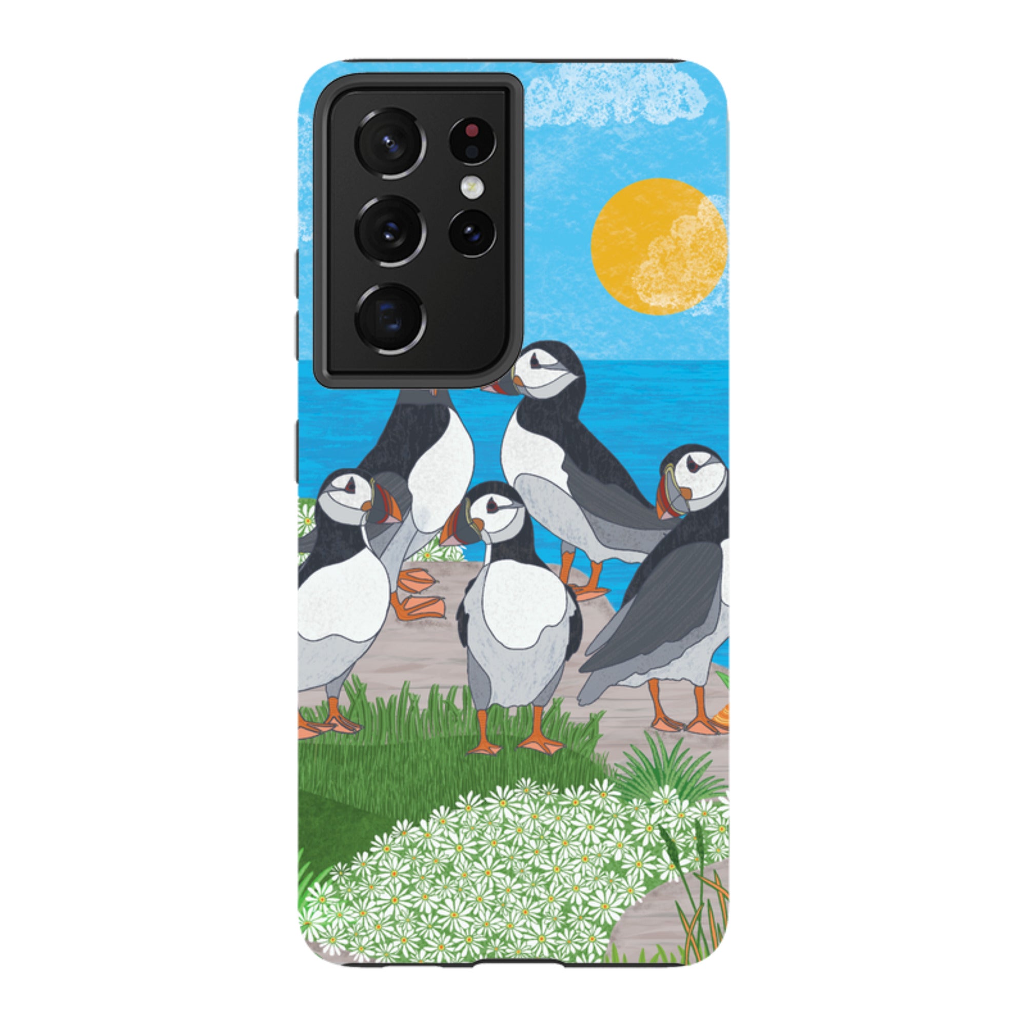 Samsung Tough Case - Puffins By Natalie Pedetti Prack
