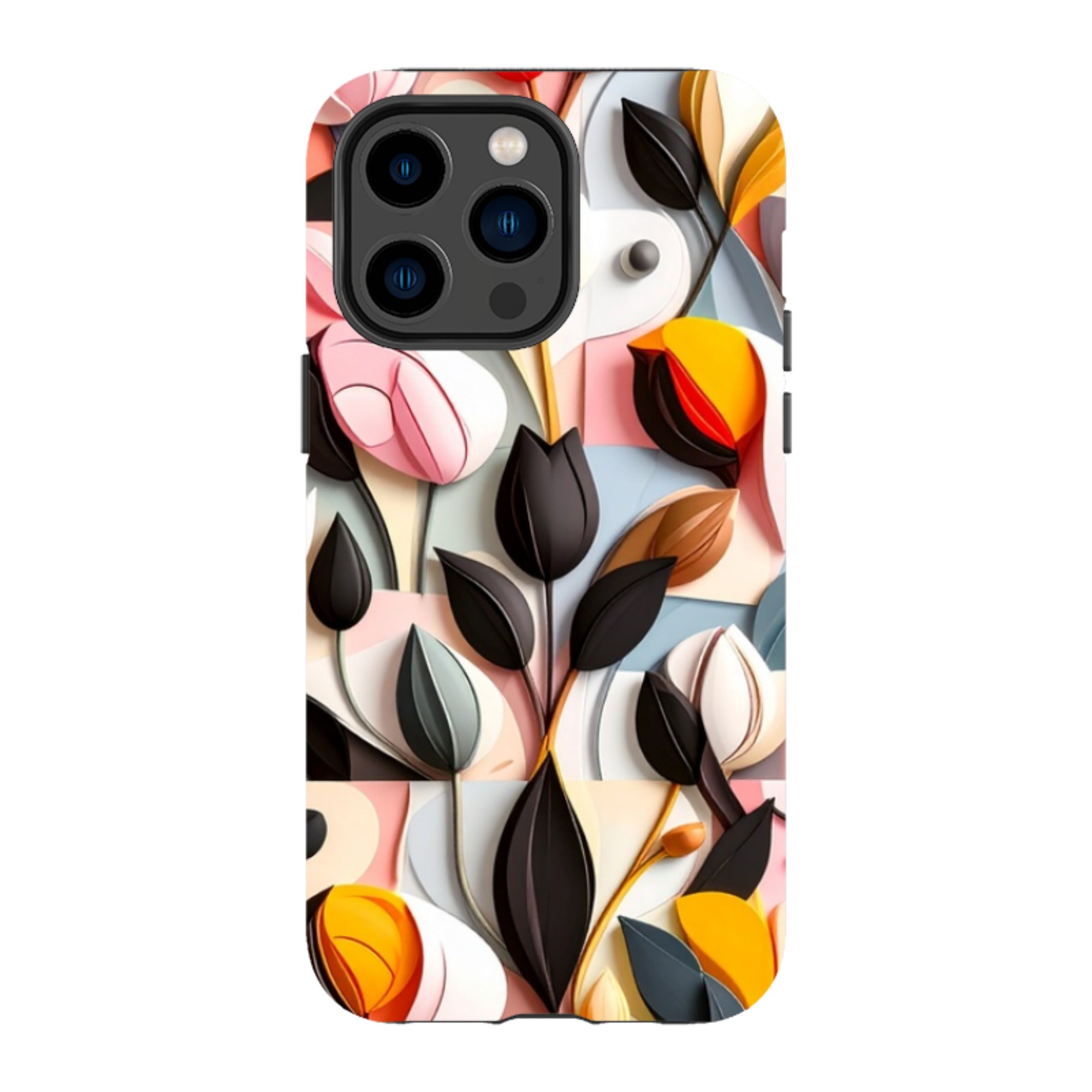 iPhone MagSafe Tough Case - Summer Tulips