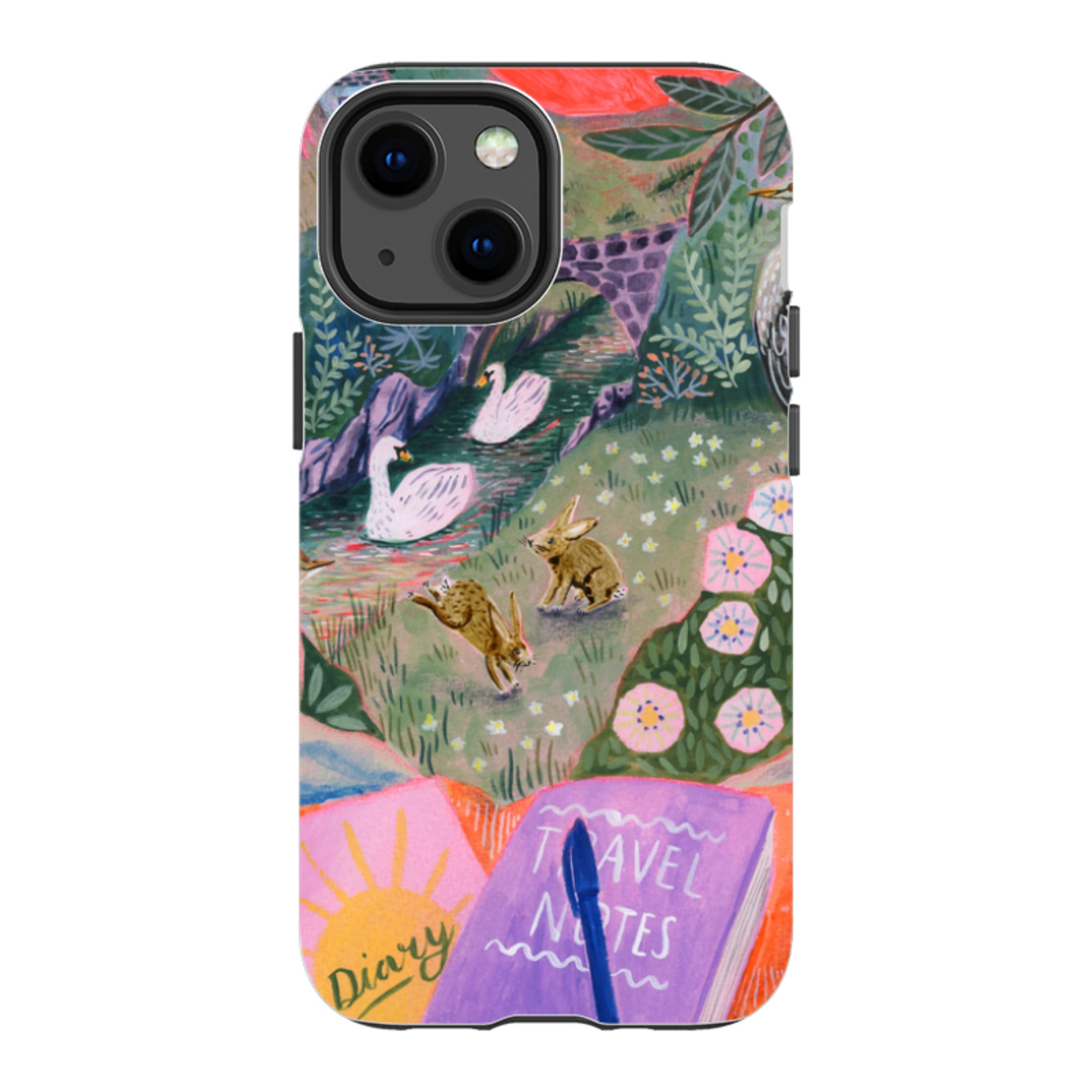 iPhone Tough Case - Wanderlust Camping Trip By Lee Foster Wilson