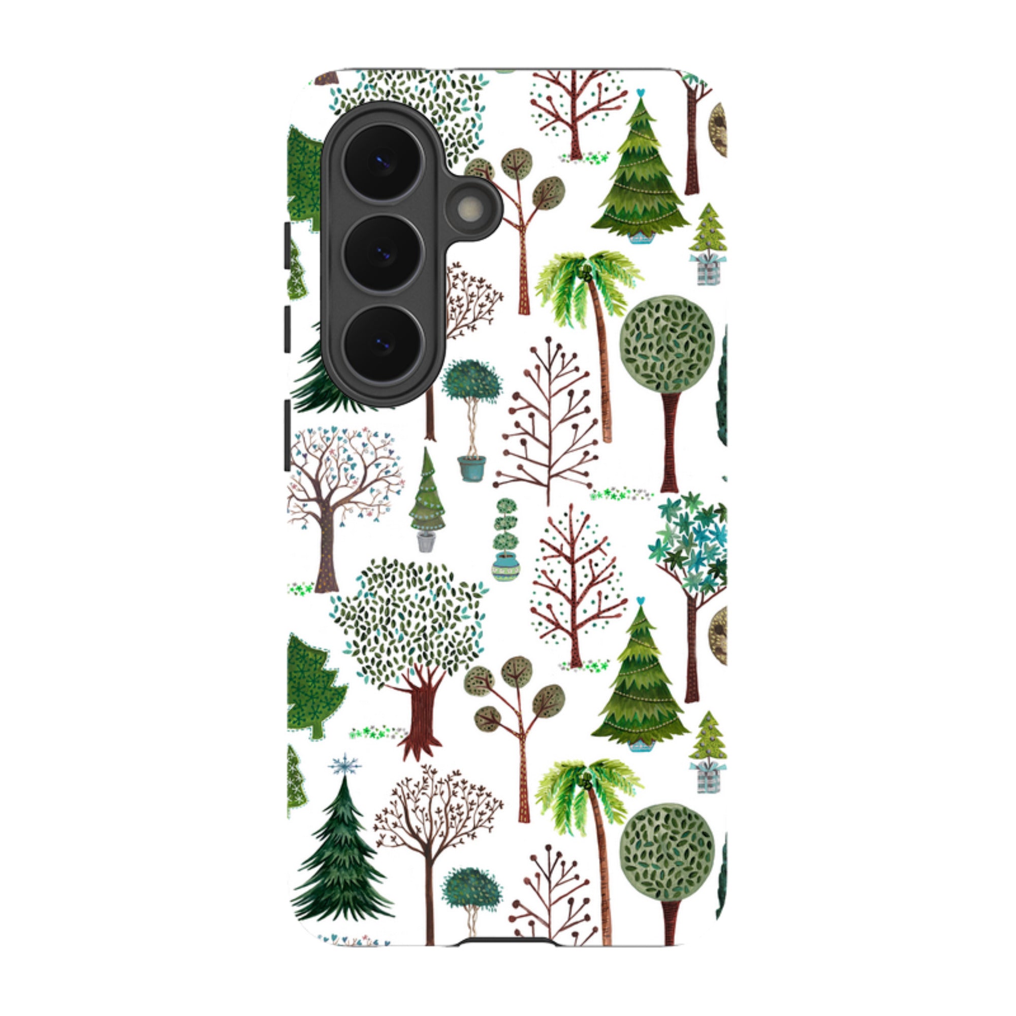 Samsung Tough Case - Xmas Trees By Caroline Bonne Muller