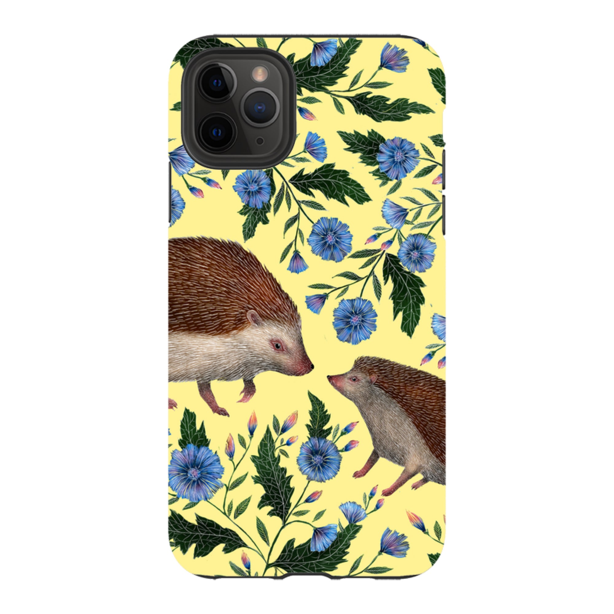 iPhone Tough Case - Hedgehogs By Catherine Rowe