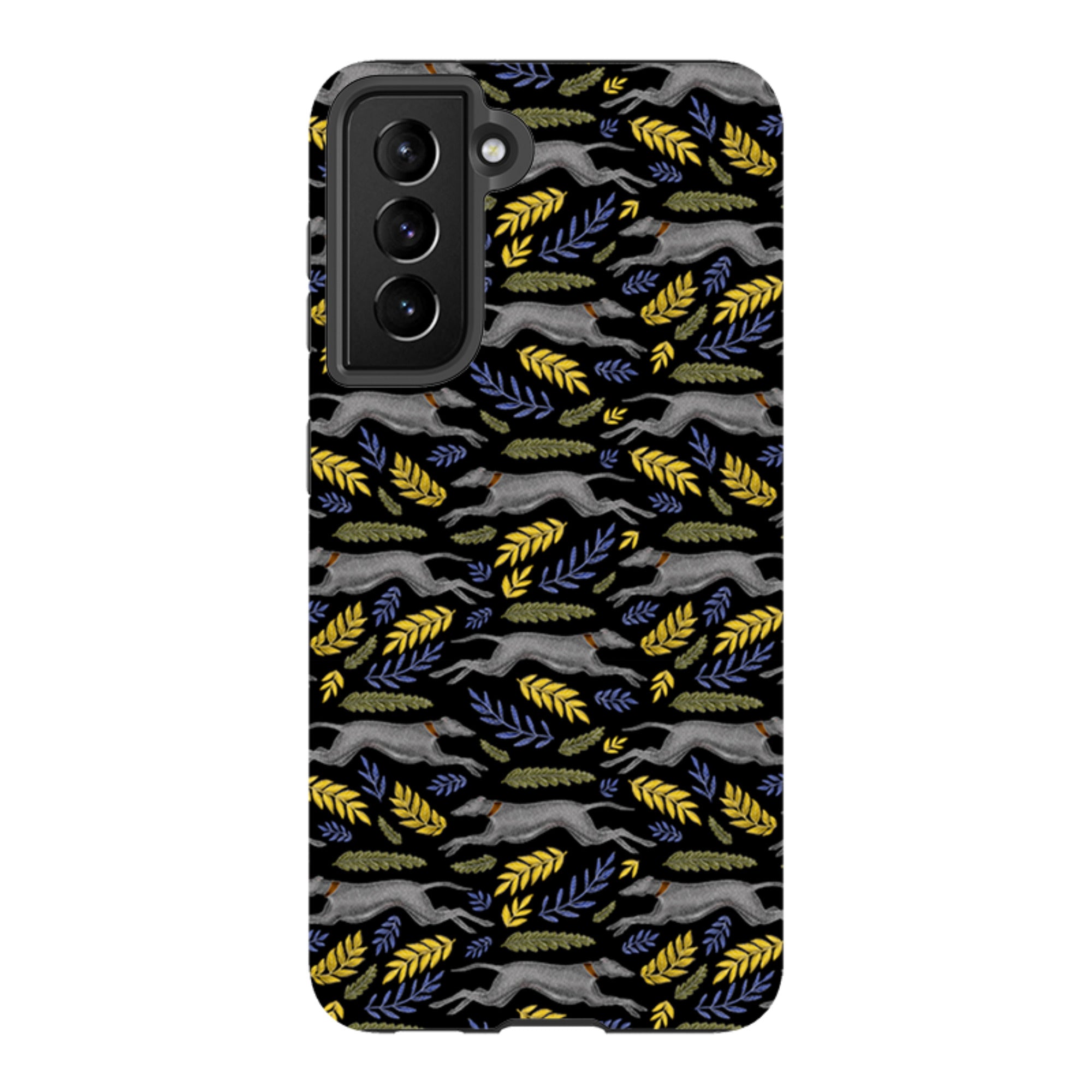 Samsung Tough Case - Greyhound Pattern By Catherine Rowe