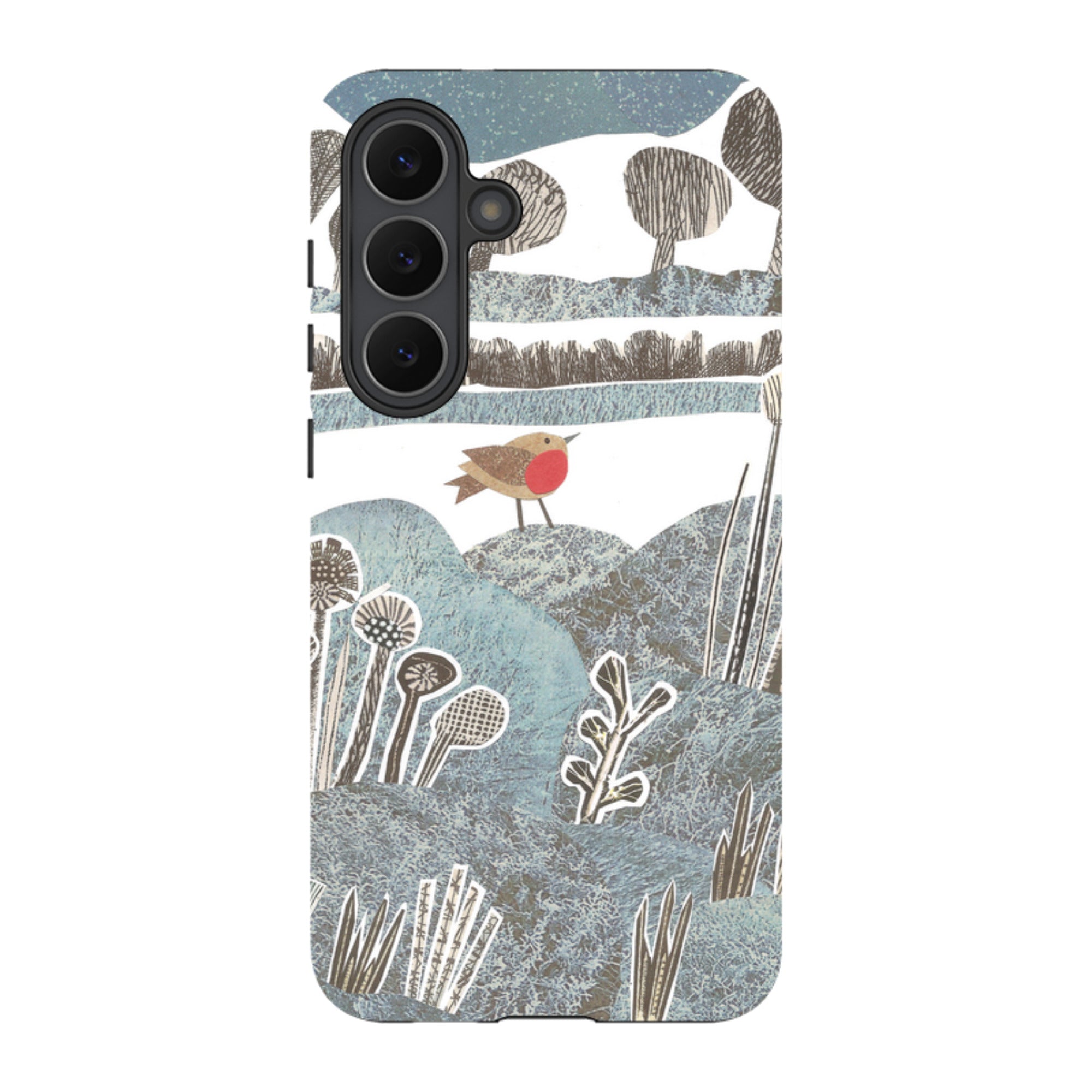 Samsung Tough Case - Frost Robin By Jane Robbins