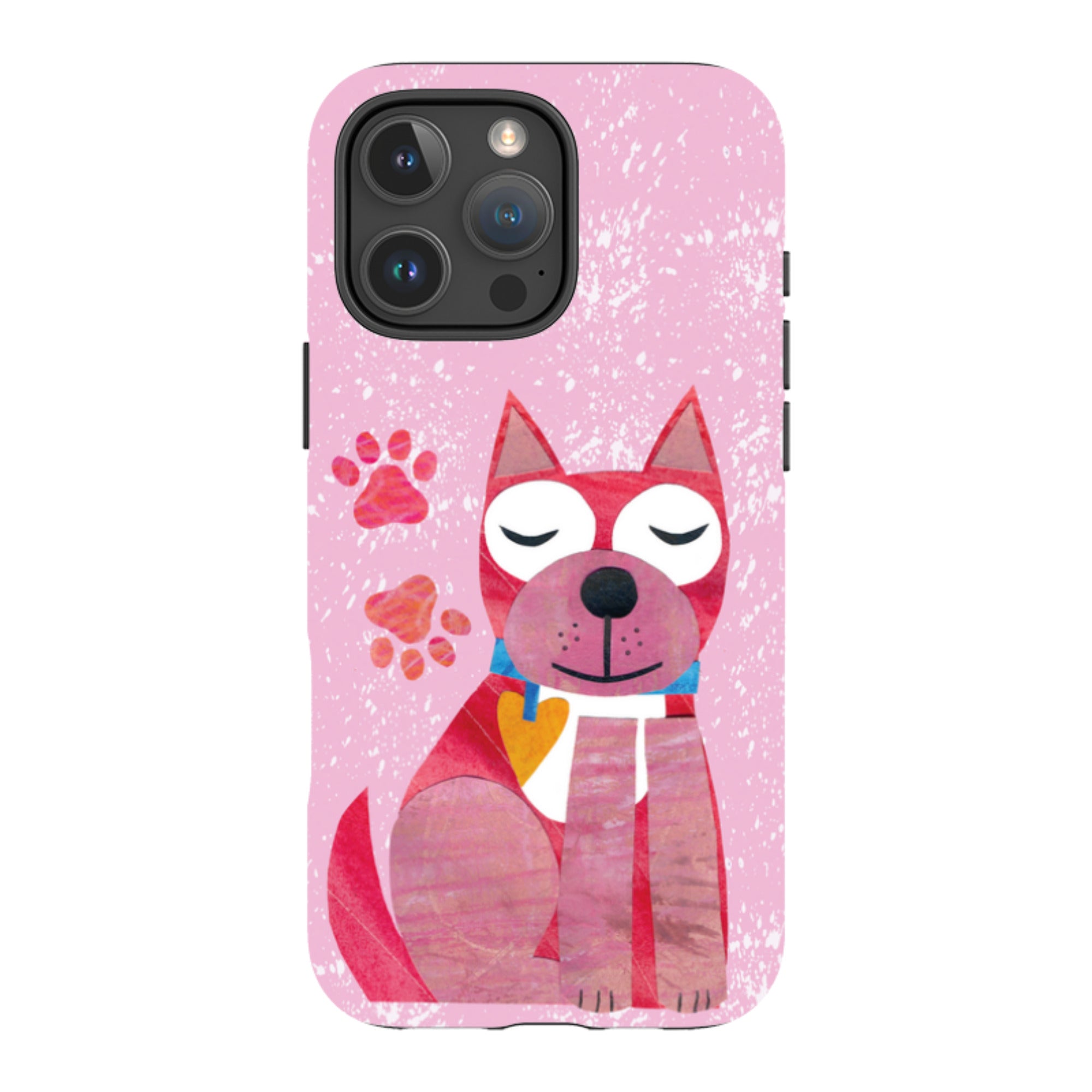 iPhone MagSafe Tough Case - Dog With Heart By Tracey English