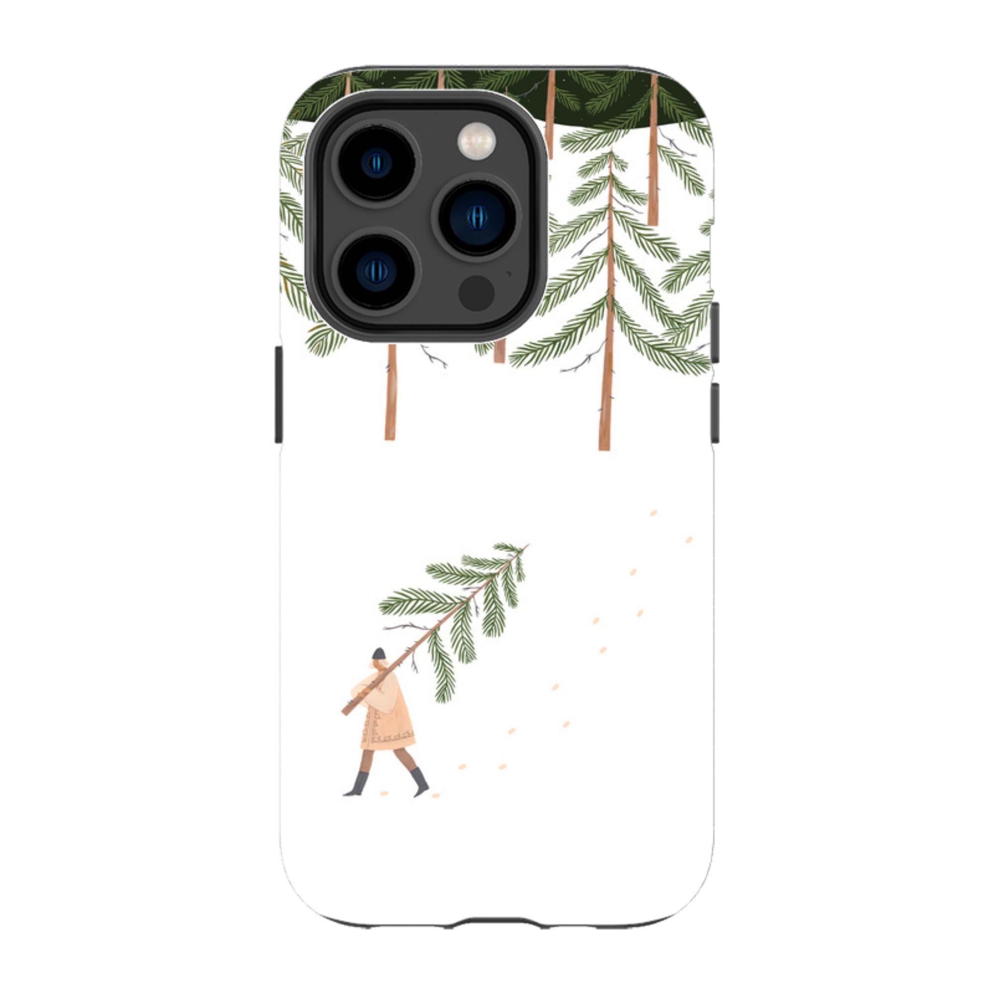 iPhone Tough Case - Coming Home For Christmas By Madalina Andronic