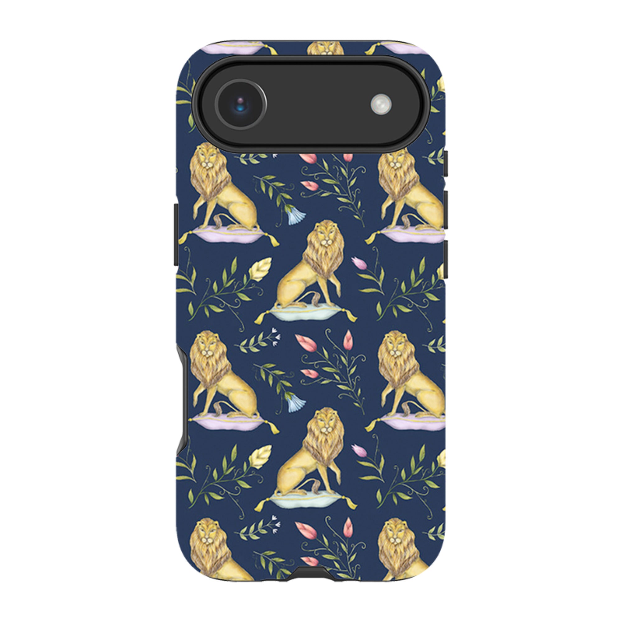 iPhone MagSafe Tough Case -  Leo Et Flores Navy By Catherine Rowe