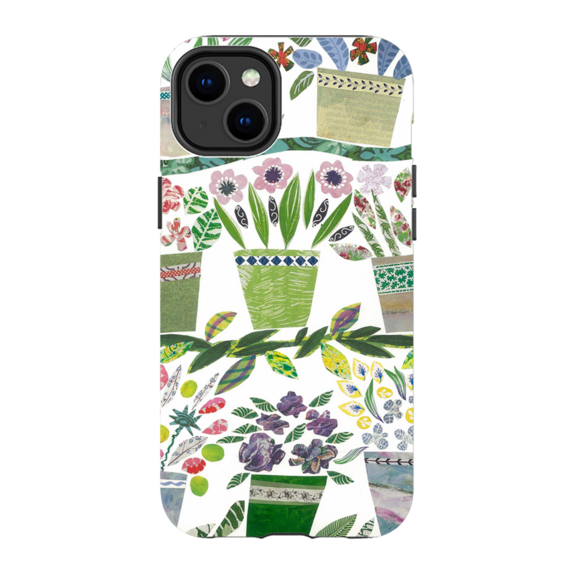 iPhone Tough Case - Flowerpots By Jane Robbins