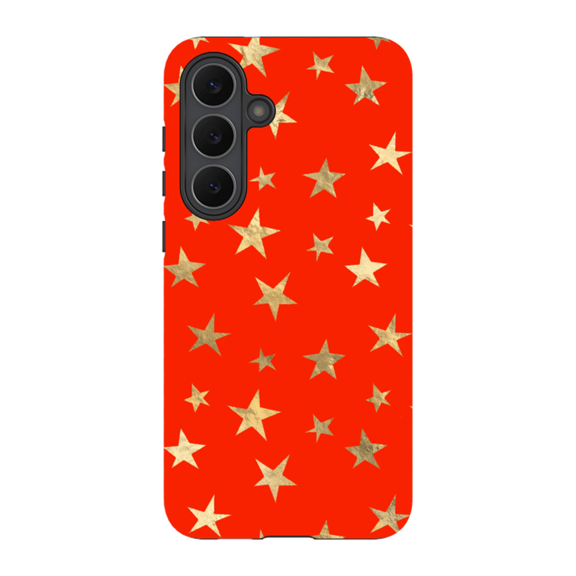 Samsung Tough Case - Red and Gold Stars