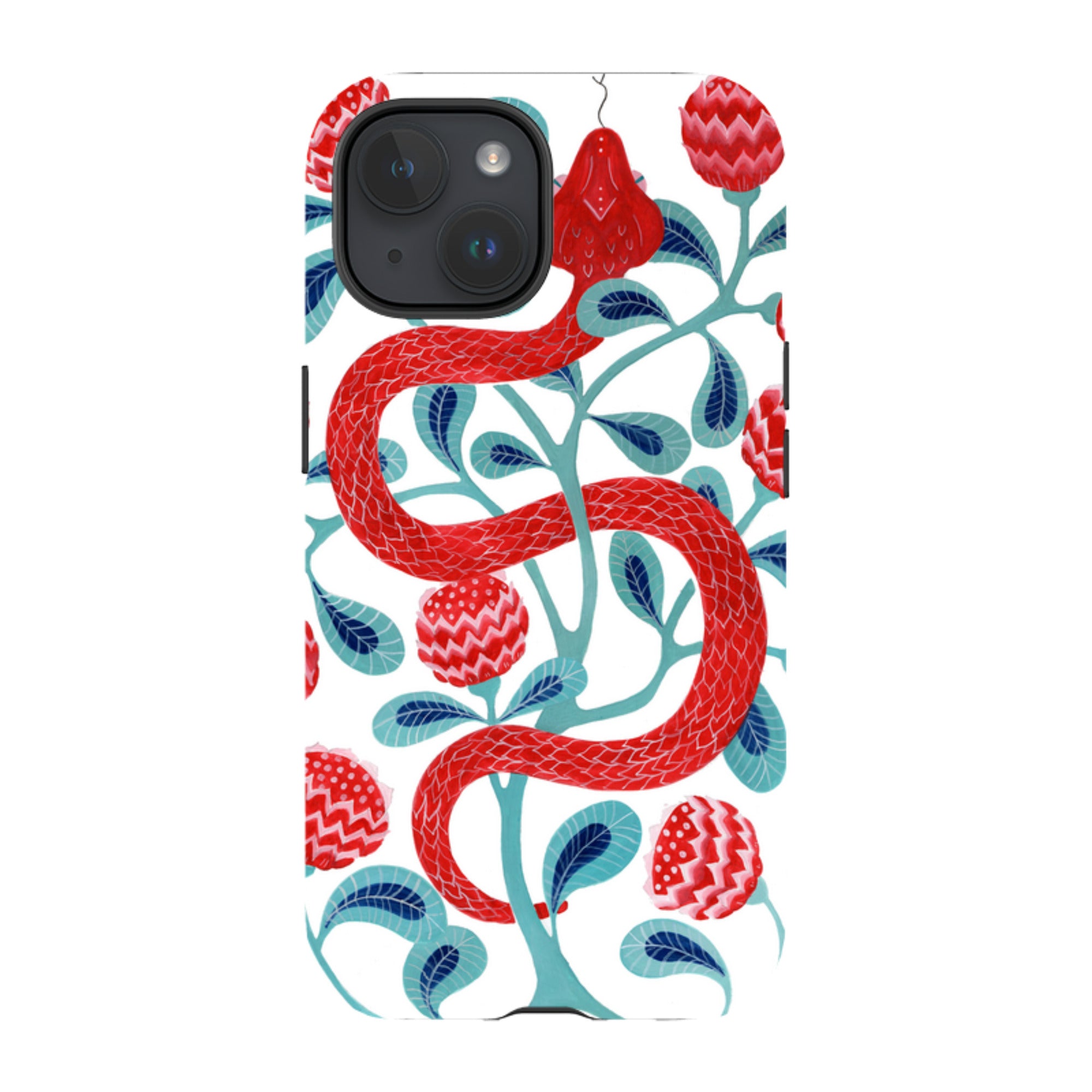 iPhone MagSafe Tough Case - Redsnake By Bex Parkin