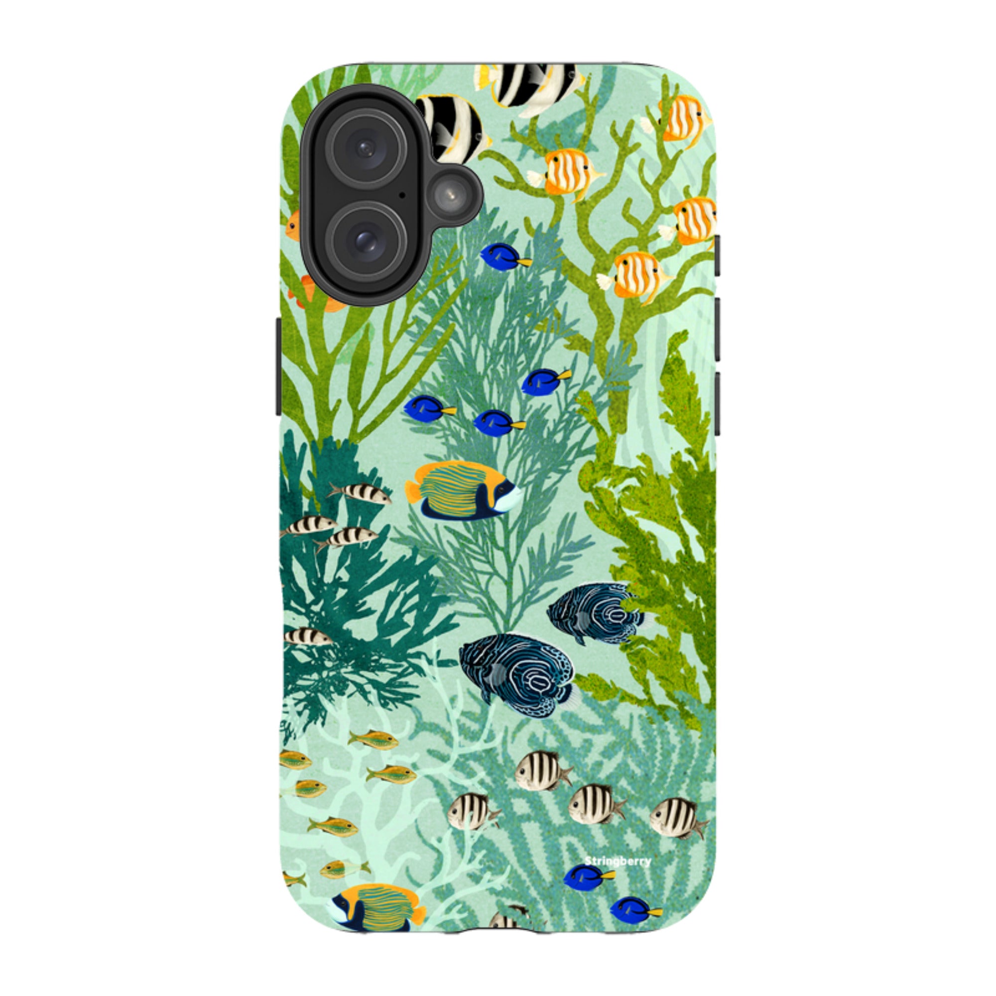 iPhone Tough Case - Coral Forest By Katherine Quinn