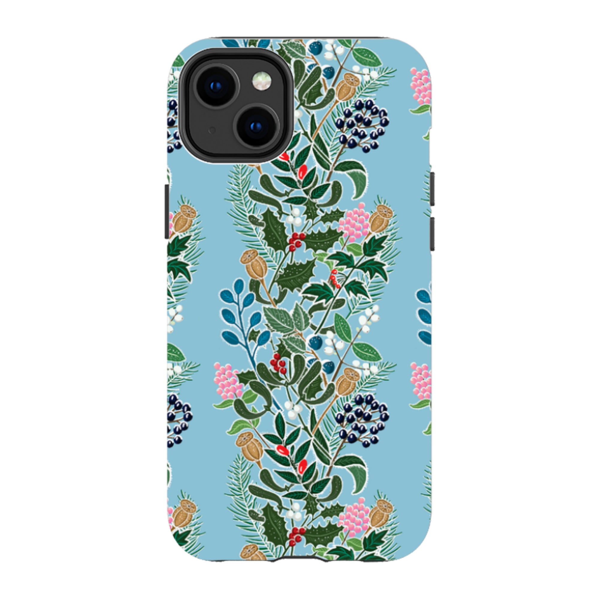 iPhone Tough Case - Winter Hedge-2 By kate Heiss
