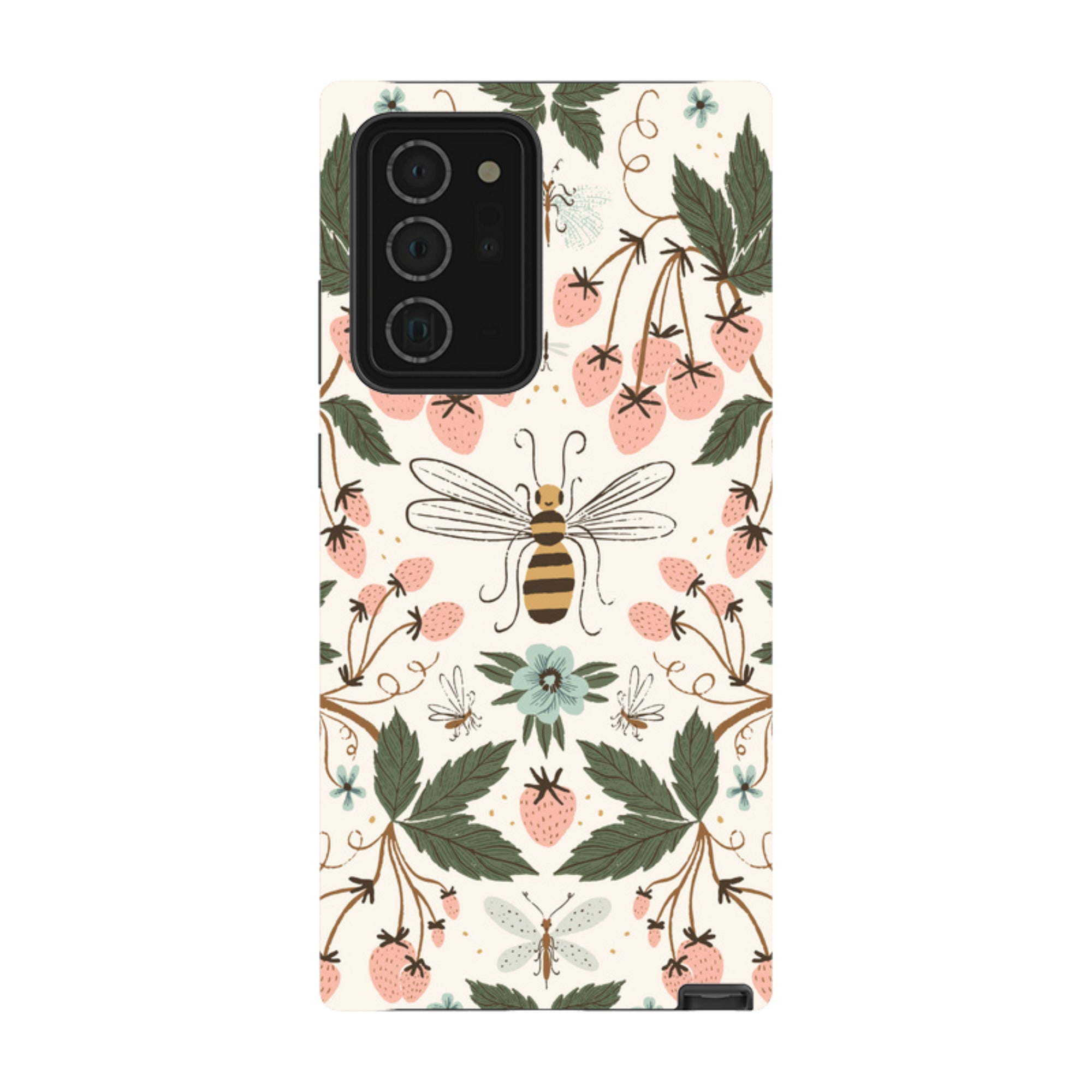 Samsung Tough Case - Bugs And Berries By Meghann Rader