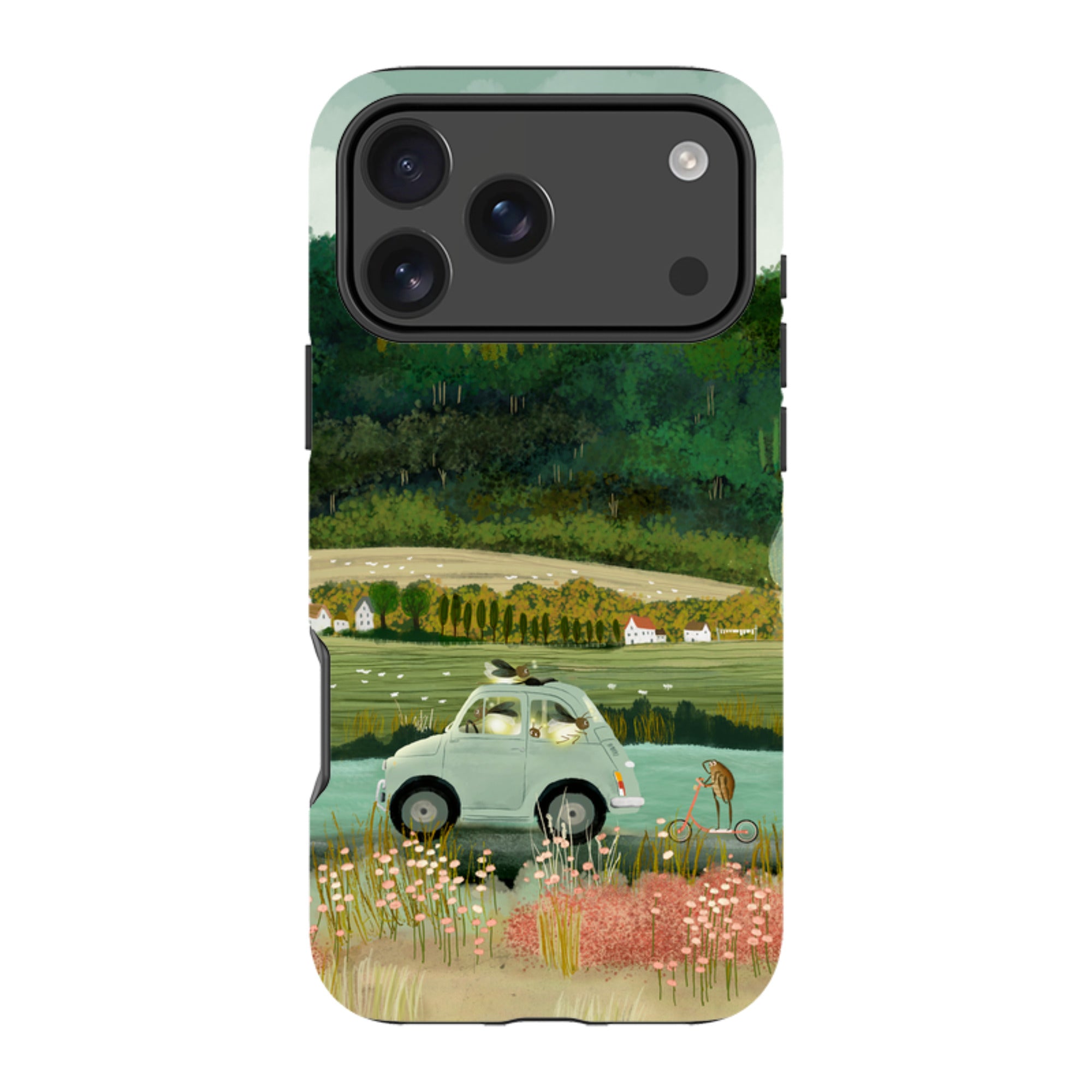 iPhone Tough Case - Lightening Bugs By Katherine Quinn