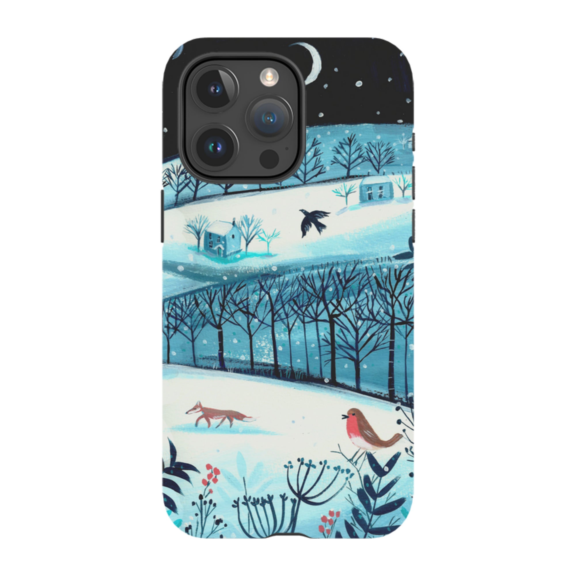 iPhone Tough Case - Winterscape-2 By Mary Stubberfield