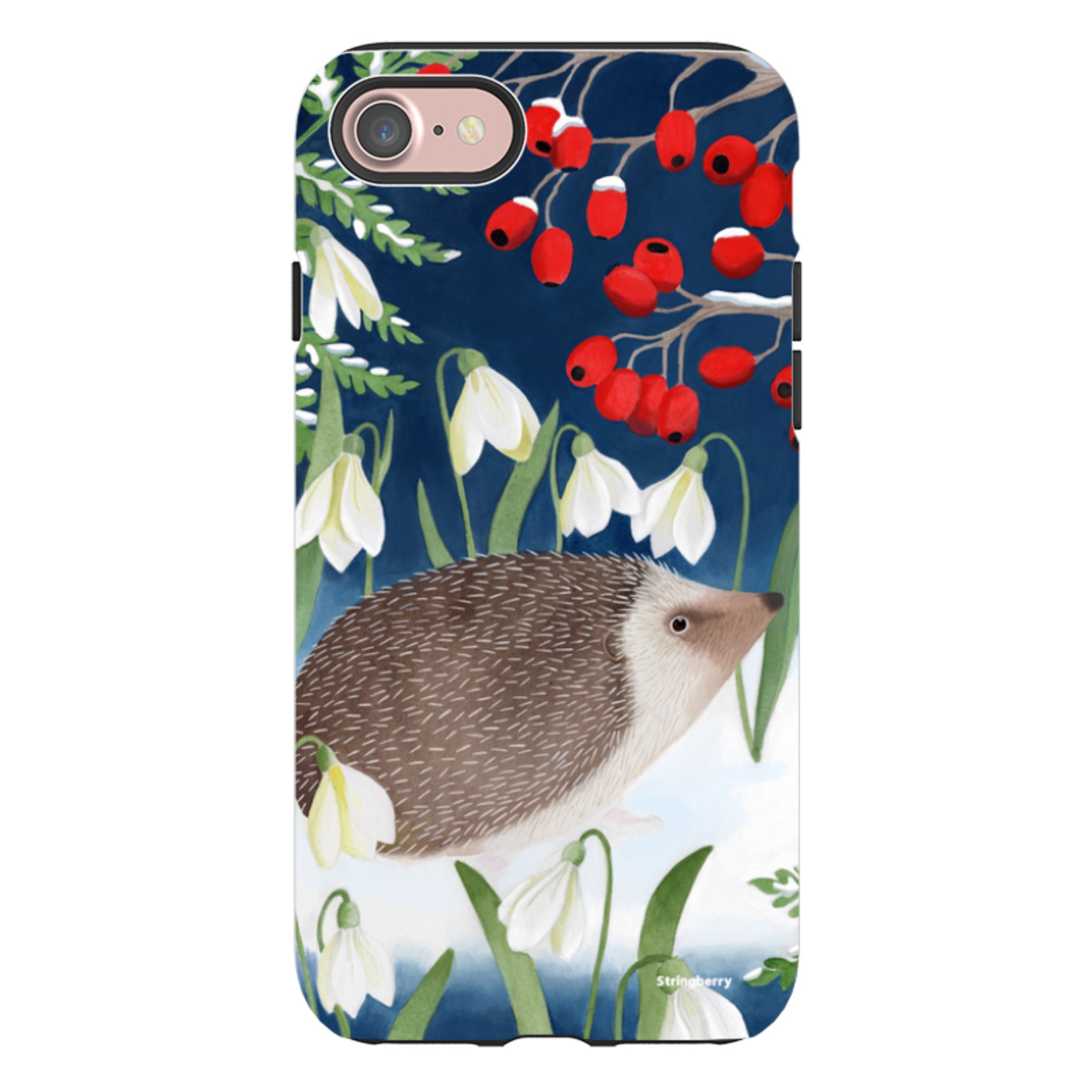 iPhone Tough Case - Hedgehog By Bex Parkin