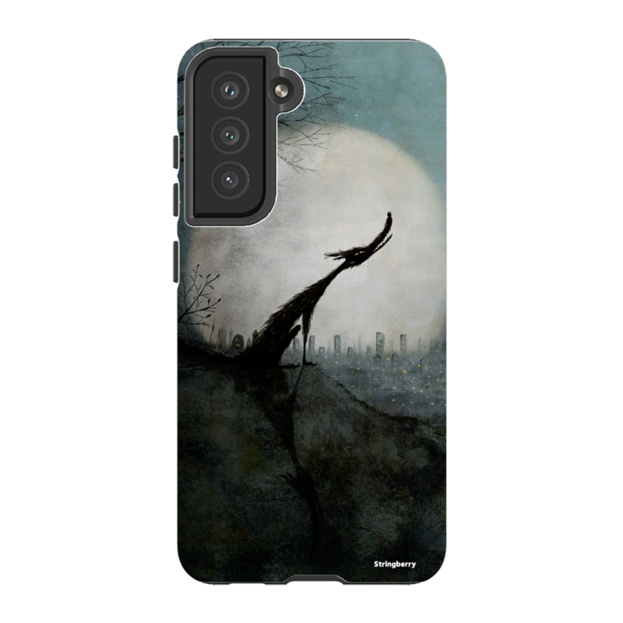 Samsung Tough Case - Wolf Moon By Maja Lindberg