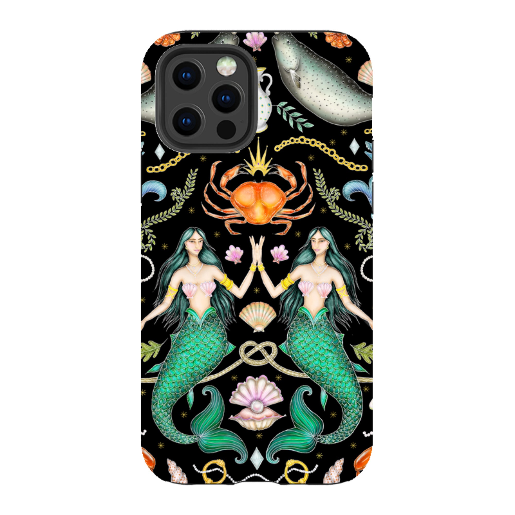 iPhone Tough Case - Tritons Treasure By Catherine Rowe