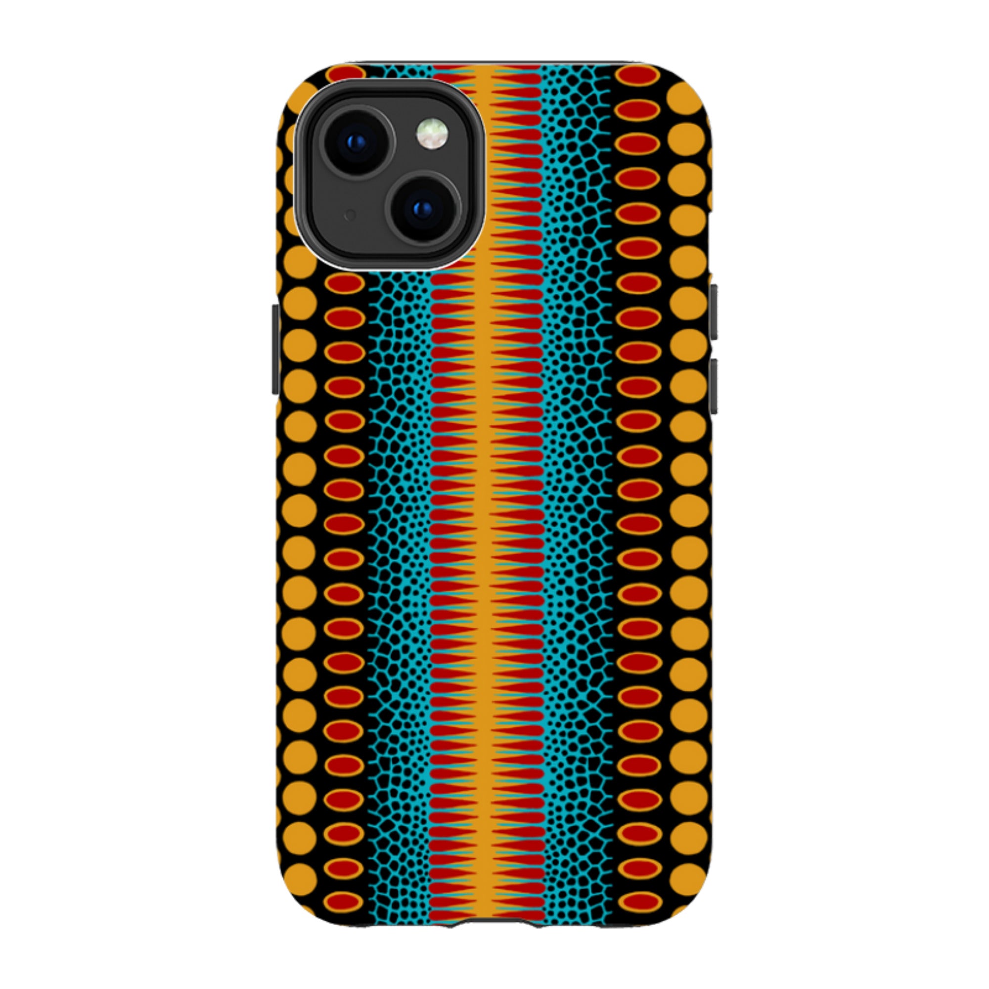 iPhone Tough Case - Tropical  Spot Vertical By Cressida Bell