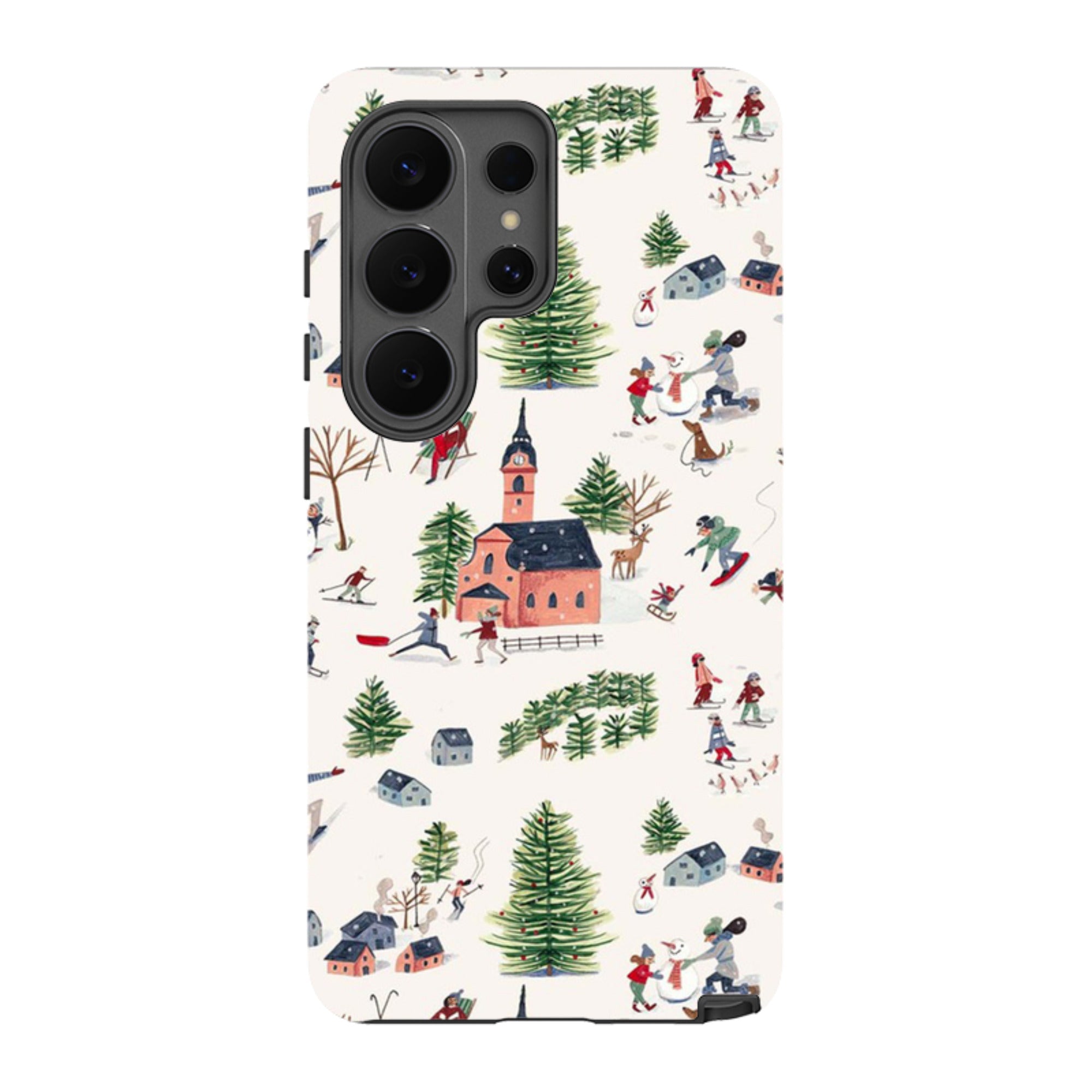 Samsung Tough Case - Skiing By Caroline Bonne Muller