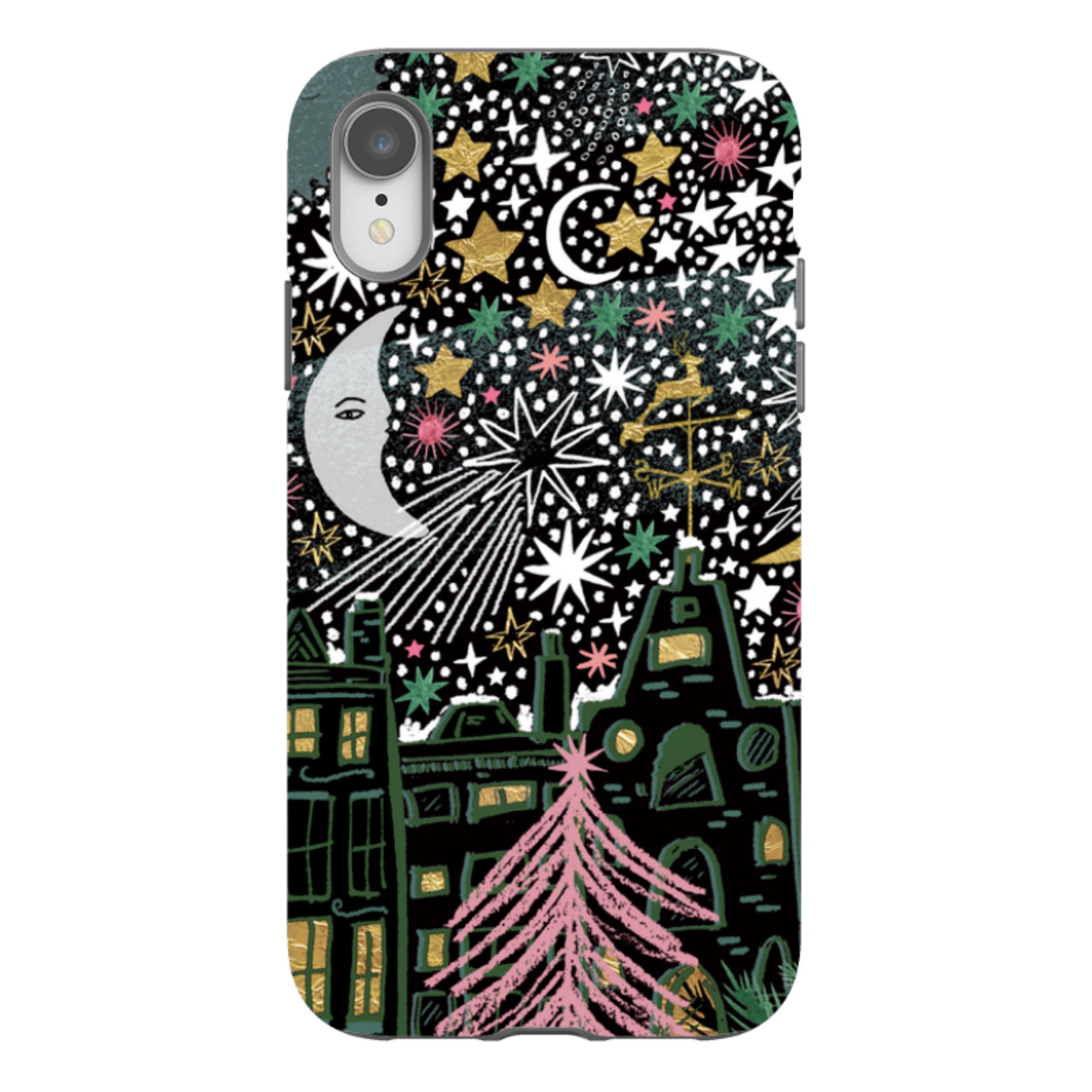 iPhone Tough Case - Night Before Xmas VI By Emma Frances Grant