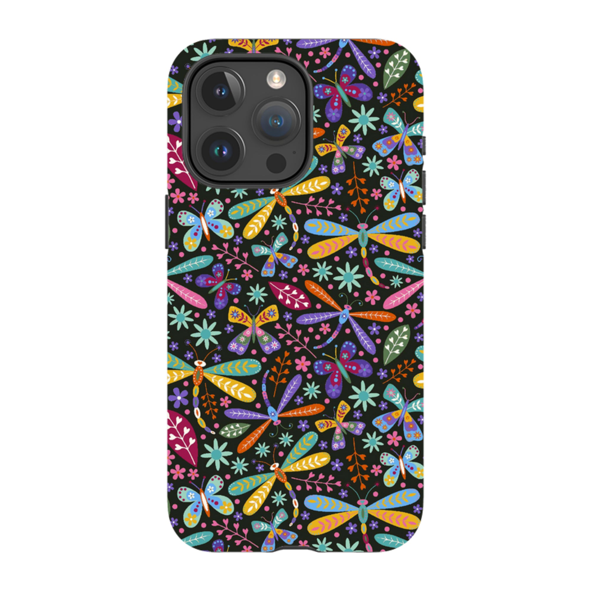iPhone MagSafe Tough Case -  Dragonflies Multi By Suzy Taylor