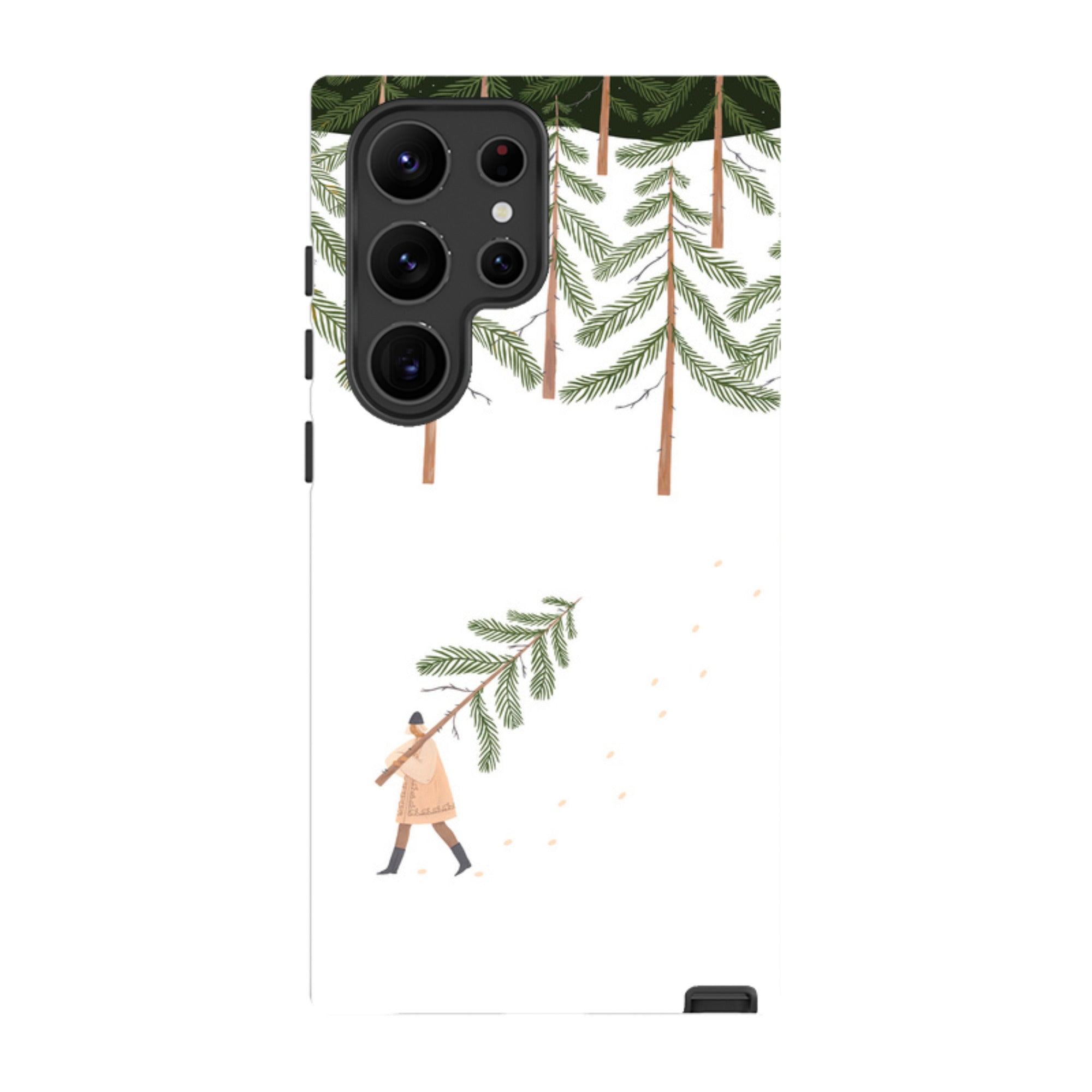Samsung Tough Case - Coming Home For Christmas By Madalina Andronic