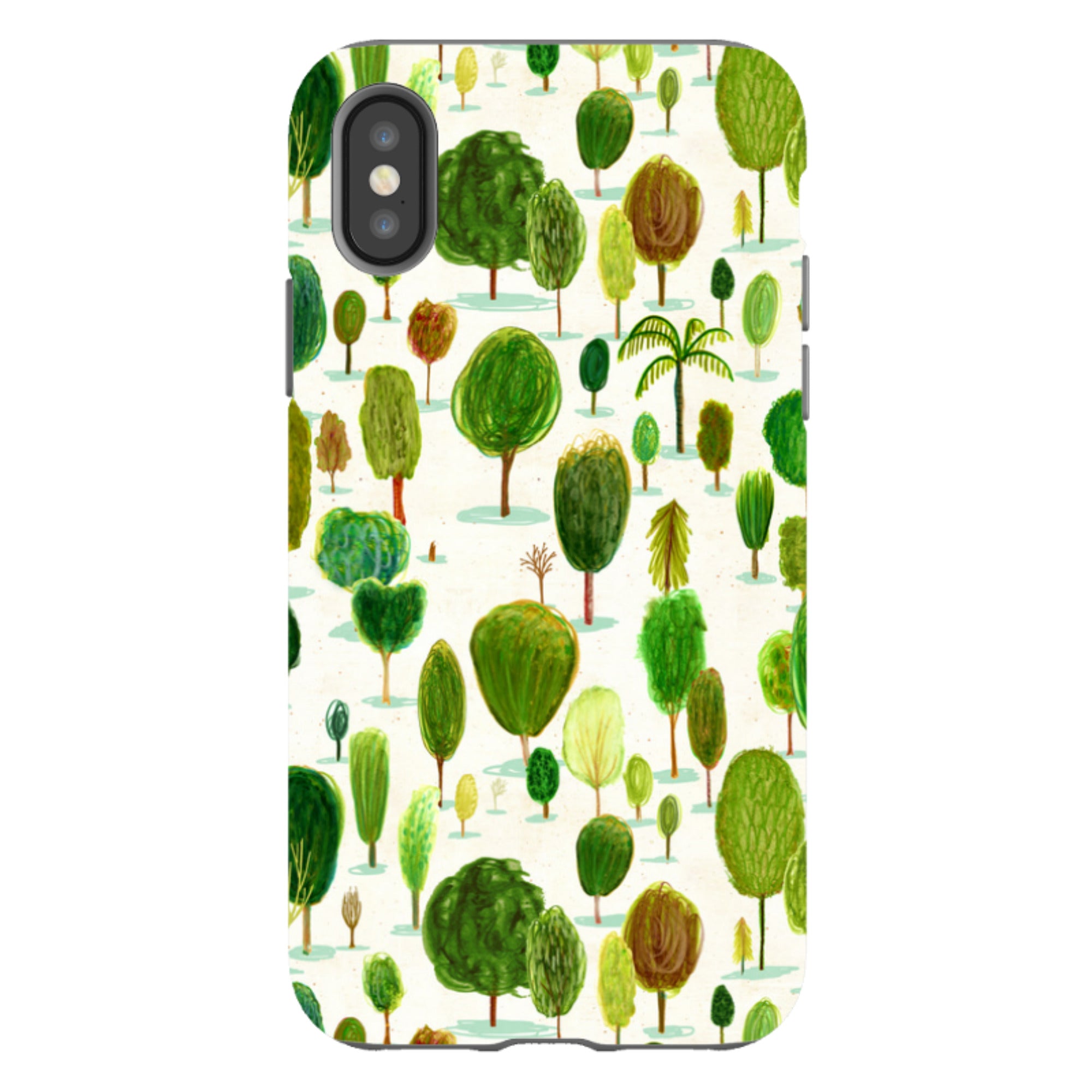 iPhone Tough Case - Summer In The Arboretum By Katherine Quinn