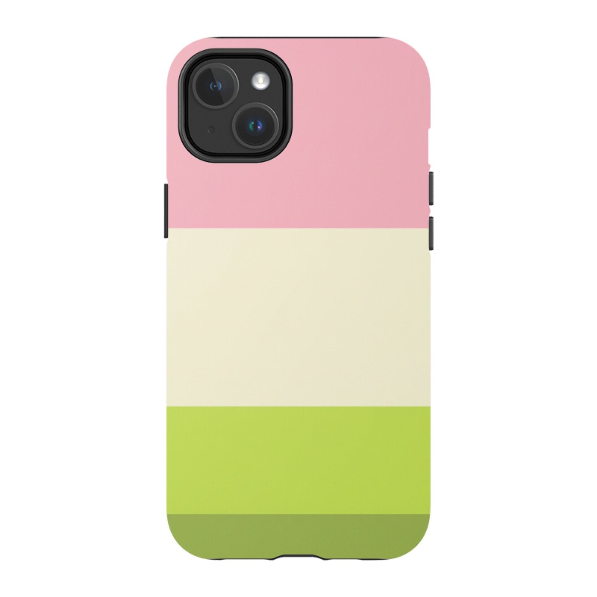 iPhone MagSafe Tough Case - Pink & Sage Green