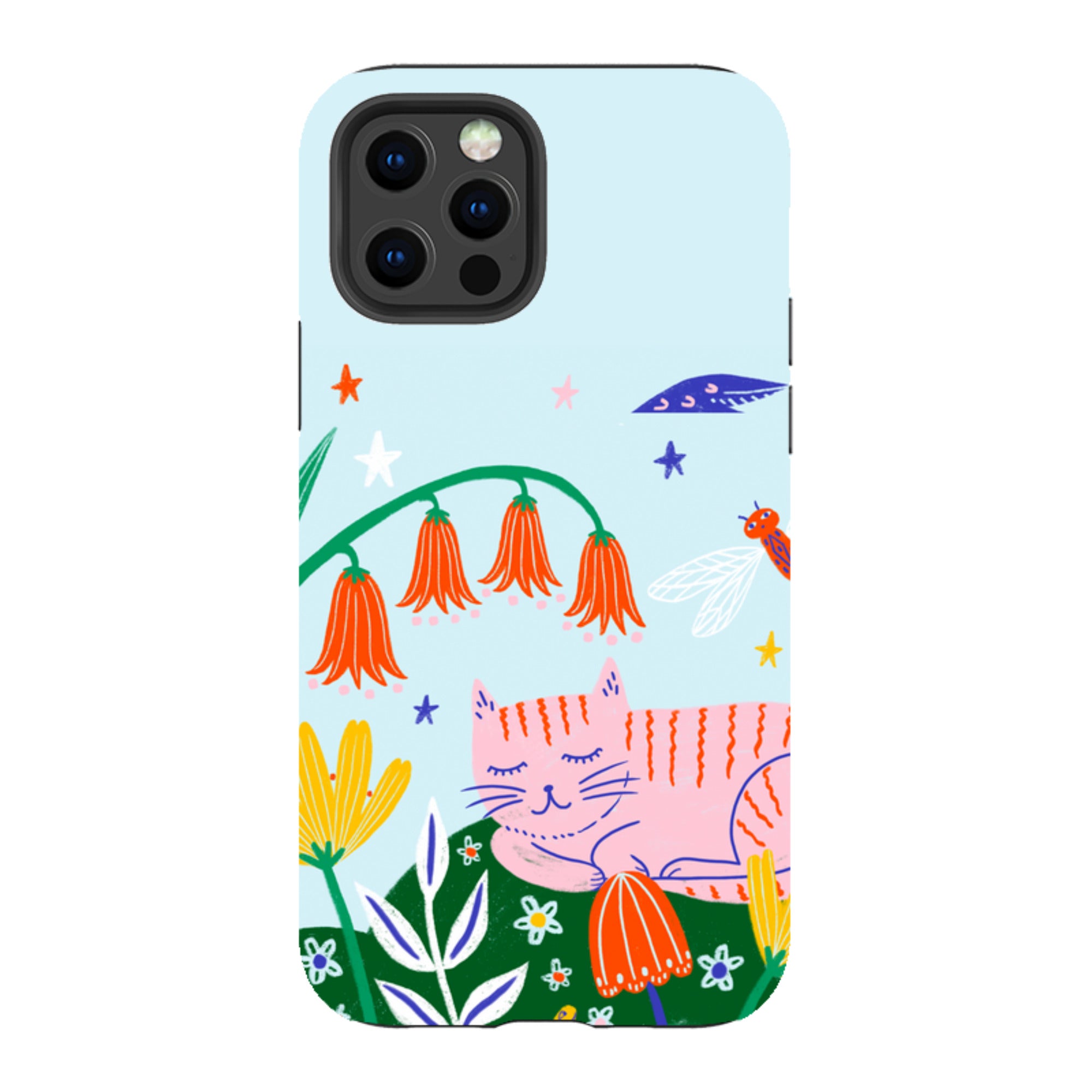 iPhone Tough Case - Cat By Lee Foster Wilson