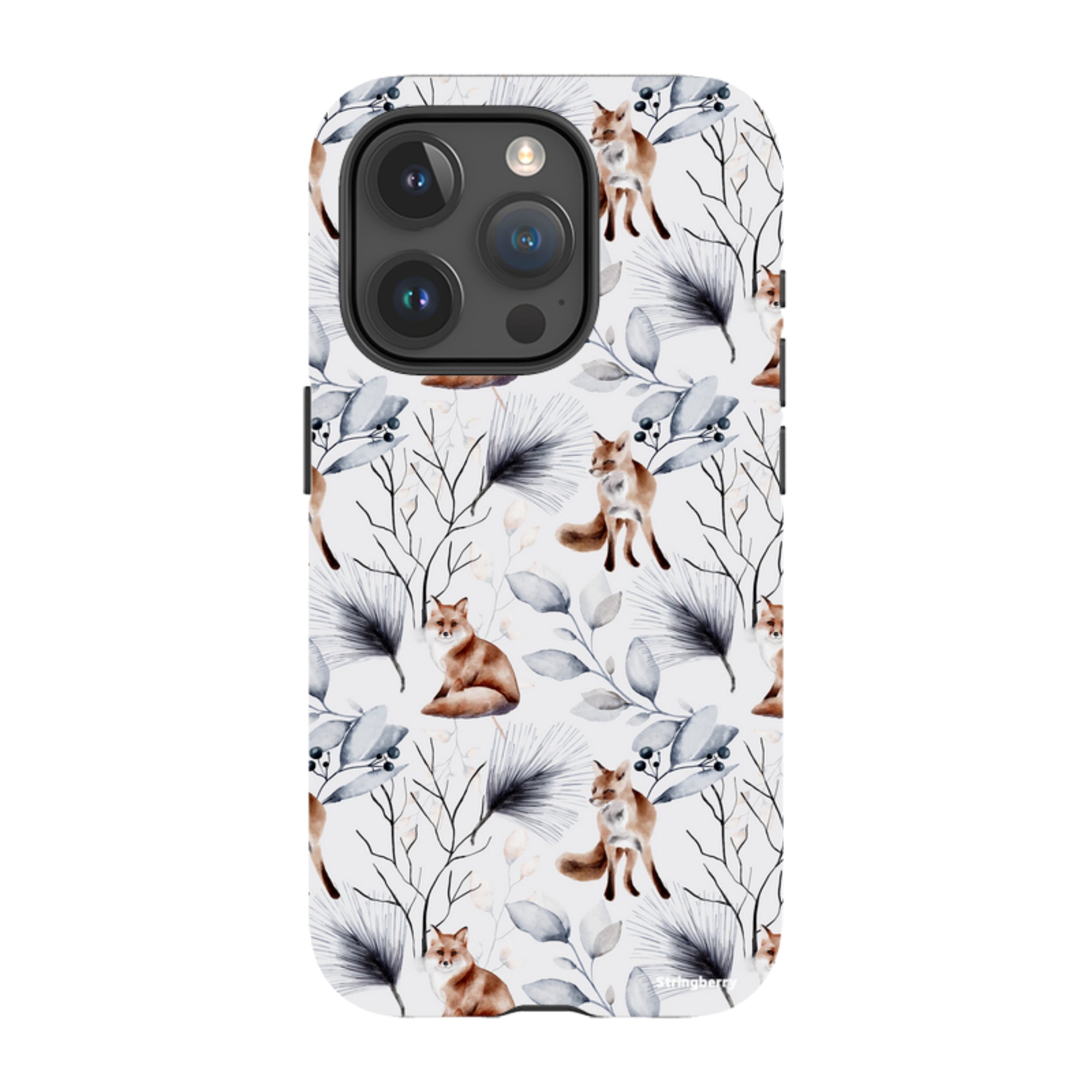 iPhone Tough Case - Foxy Xmas II