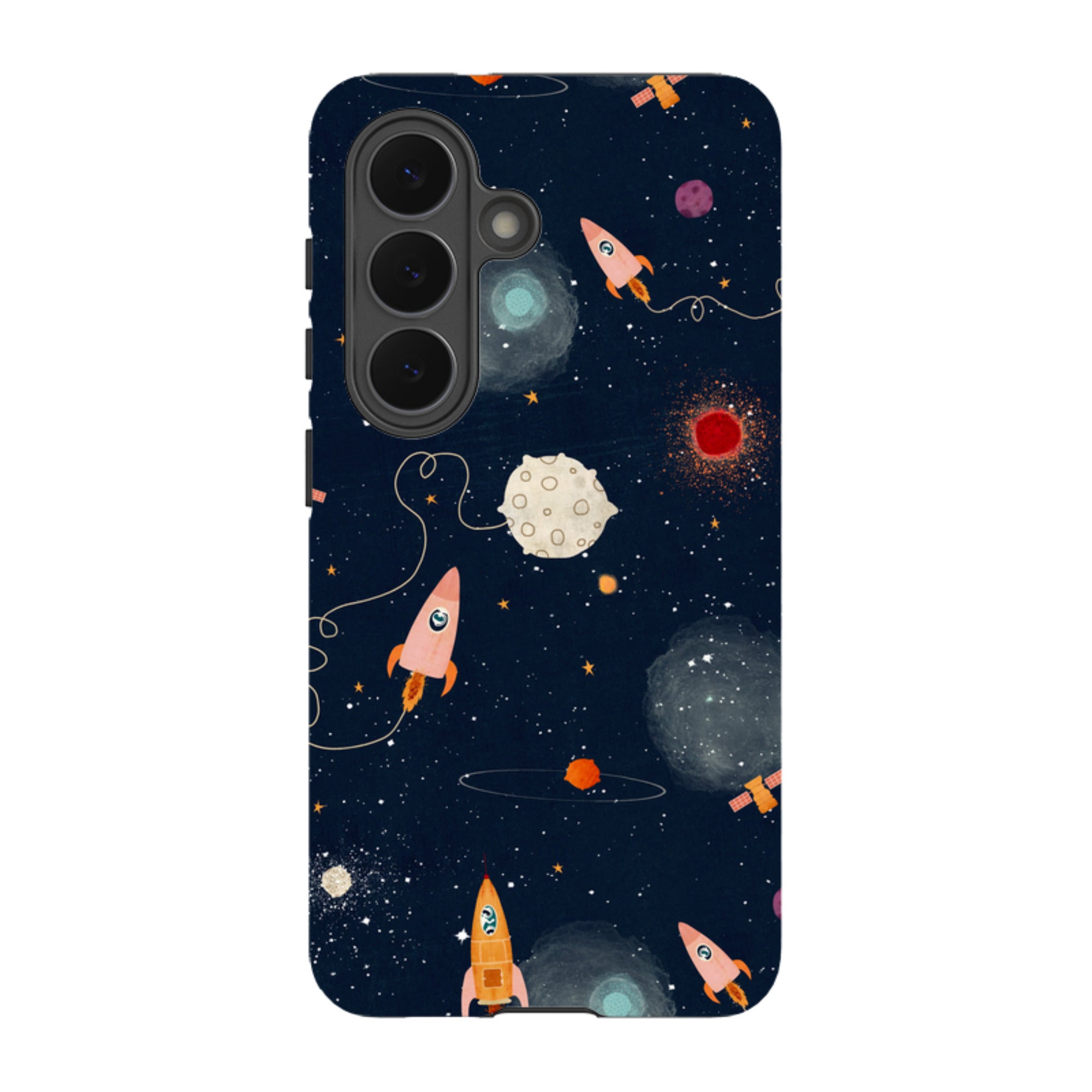 Samsung Tough Case - Rockets Midnight By Katherine Quinn