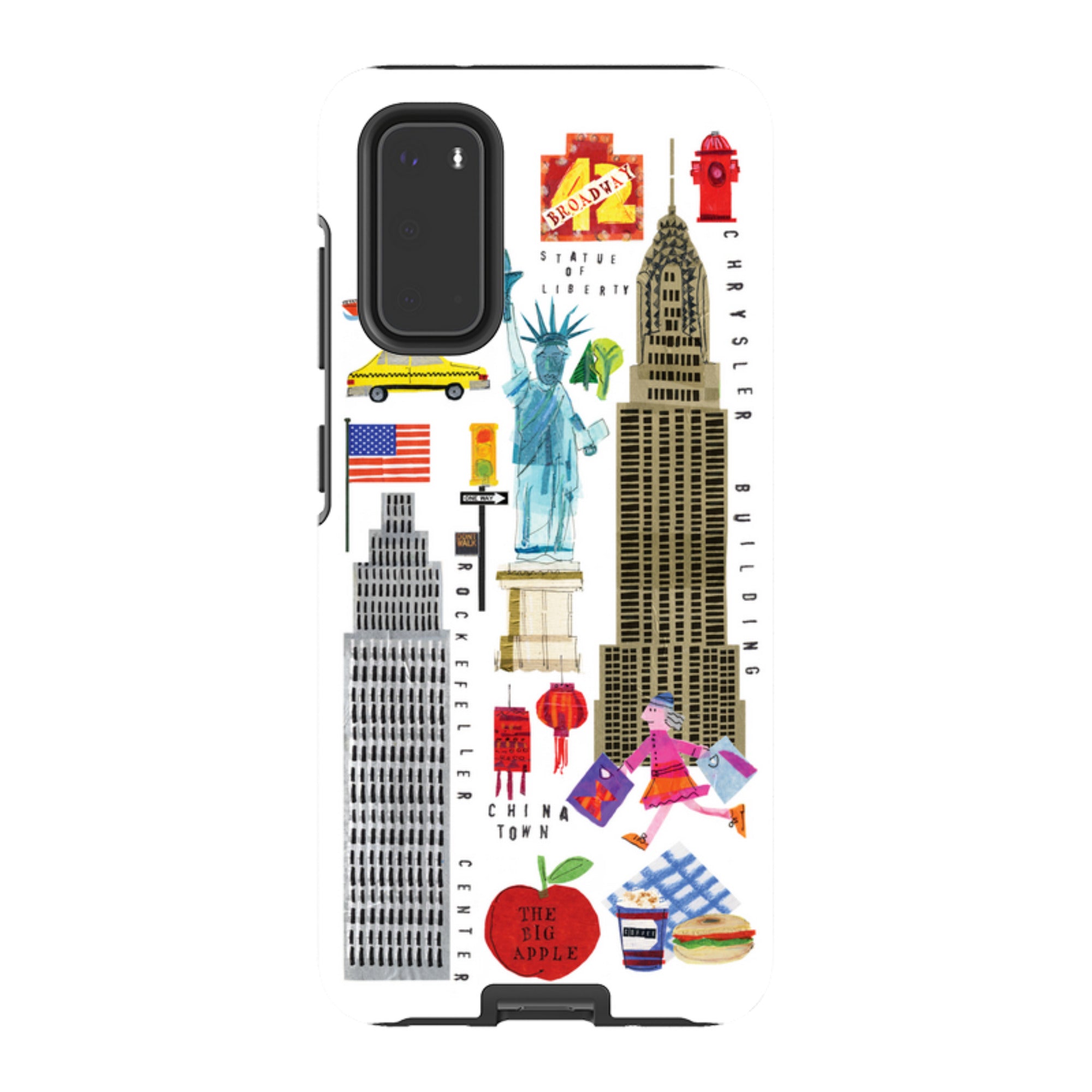 Samsung Tough Case - New York Icons By Tracey English