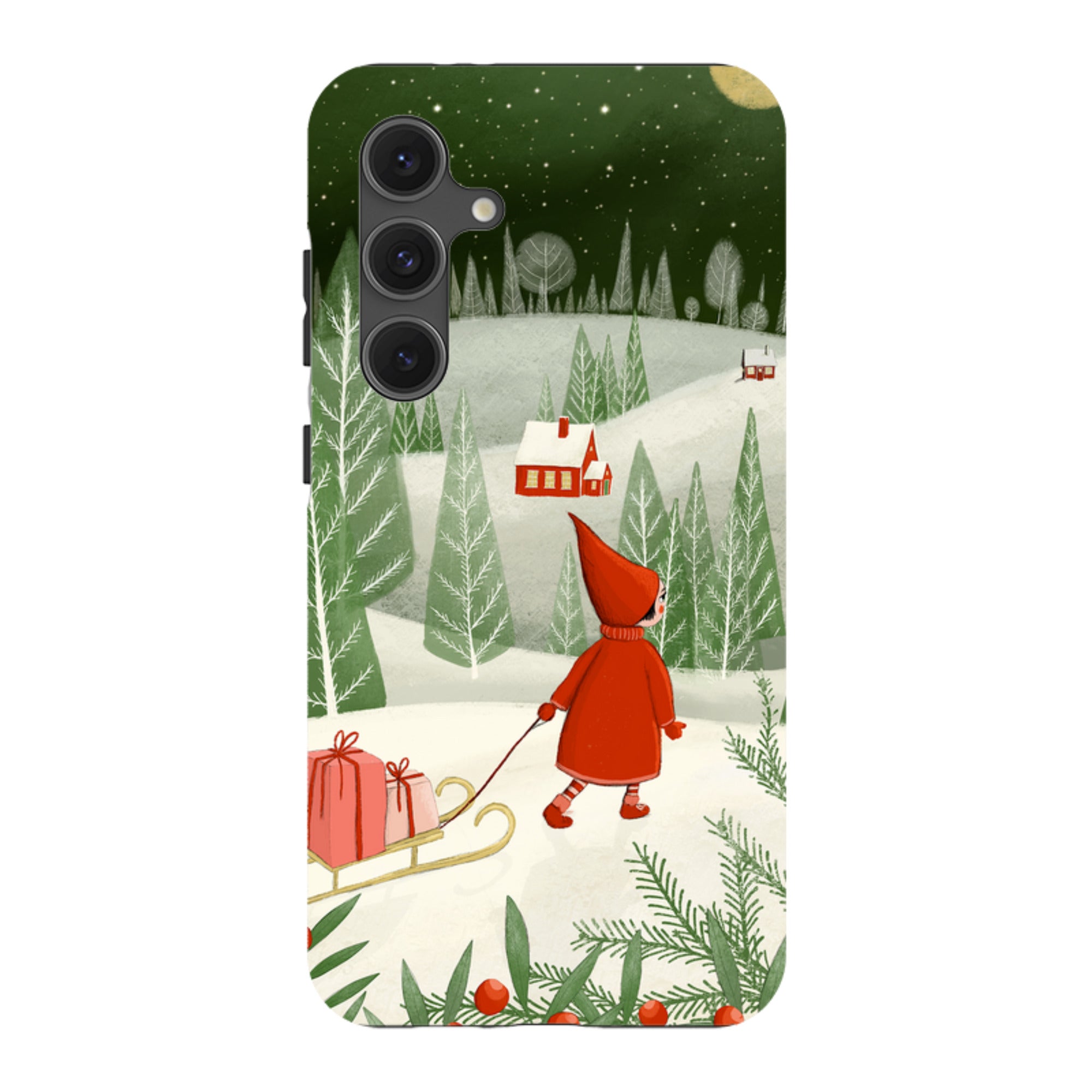 Samsung Tough Case - Christmas Night By Maja Lindberg
