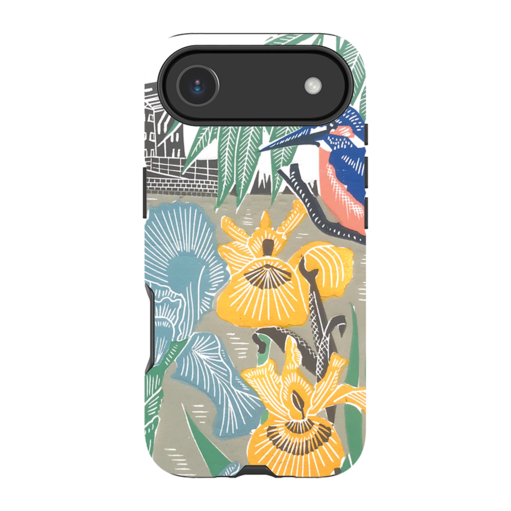 iPhone Tough Case - Kingfisher At The Mill By Kate Heiss