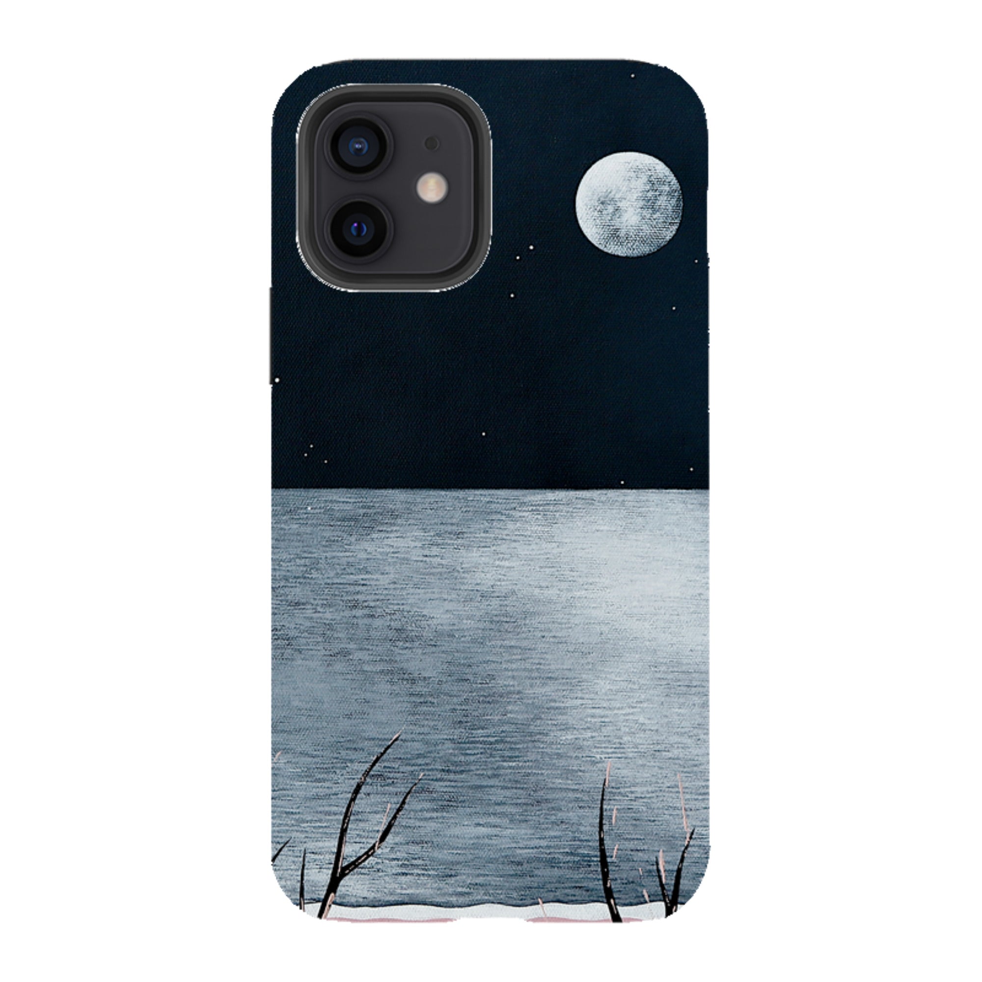 iPhone Tough Case - Night Of The Huge Moon By Natasha Newton