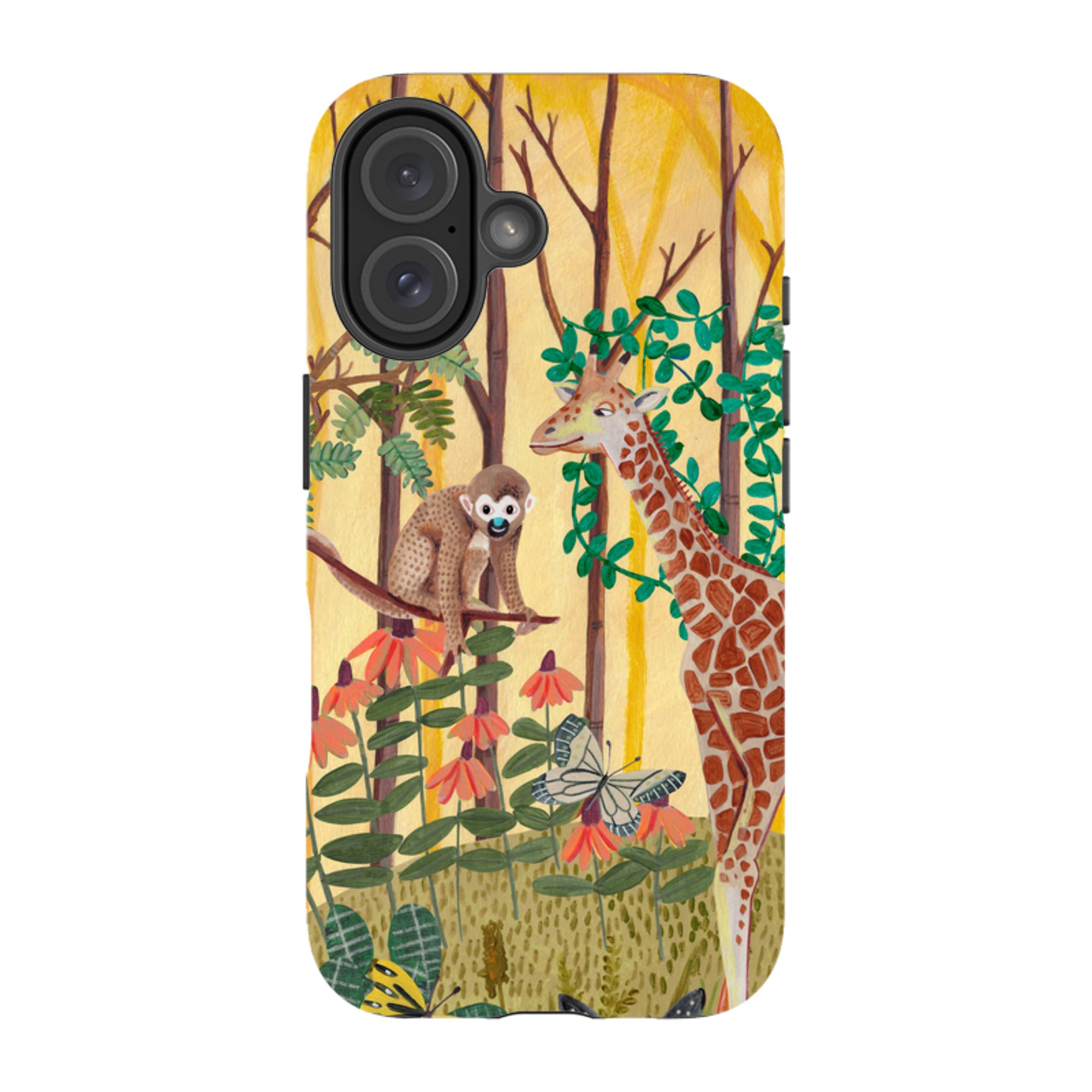 iPhone MagSafe Tough Case -  Giraffe By Caroline Bonne Muller