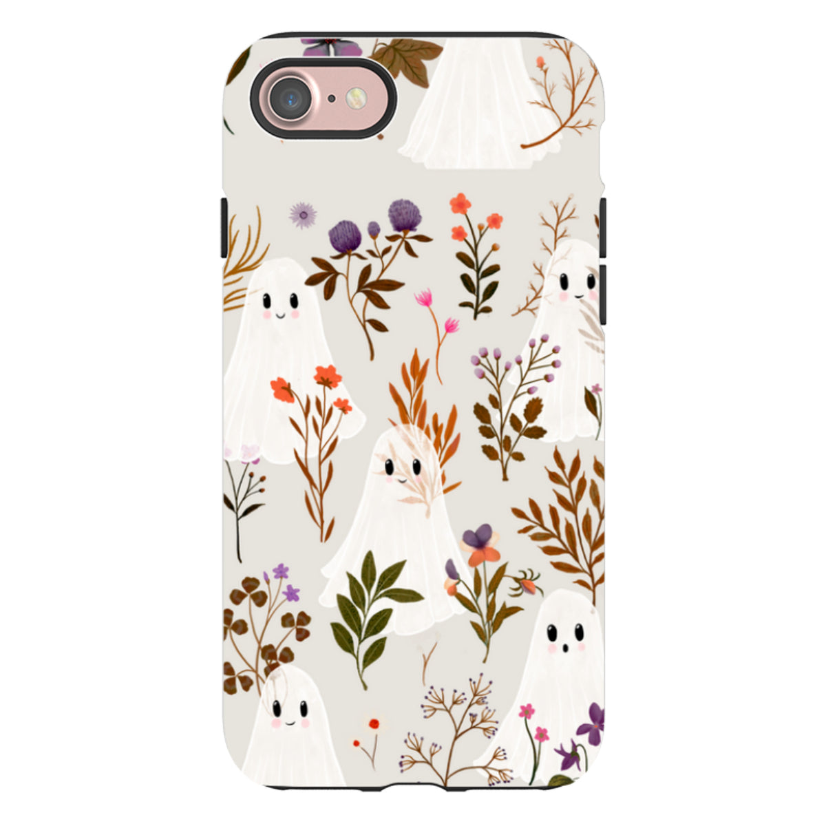 iPhone Tough Case - Ghost in the Garden - Stone By Katherine Quinn