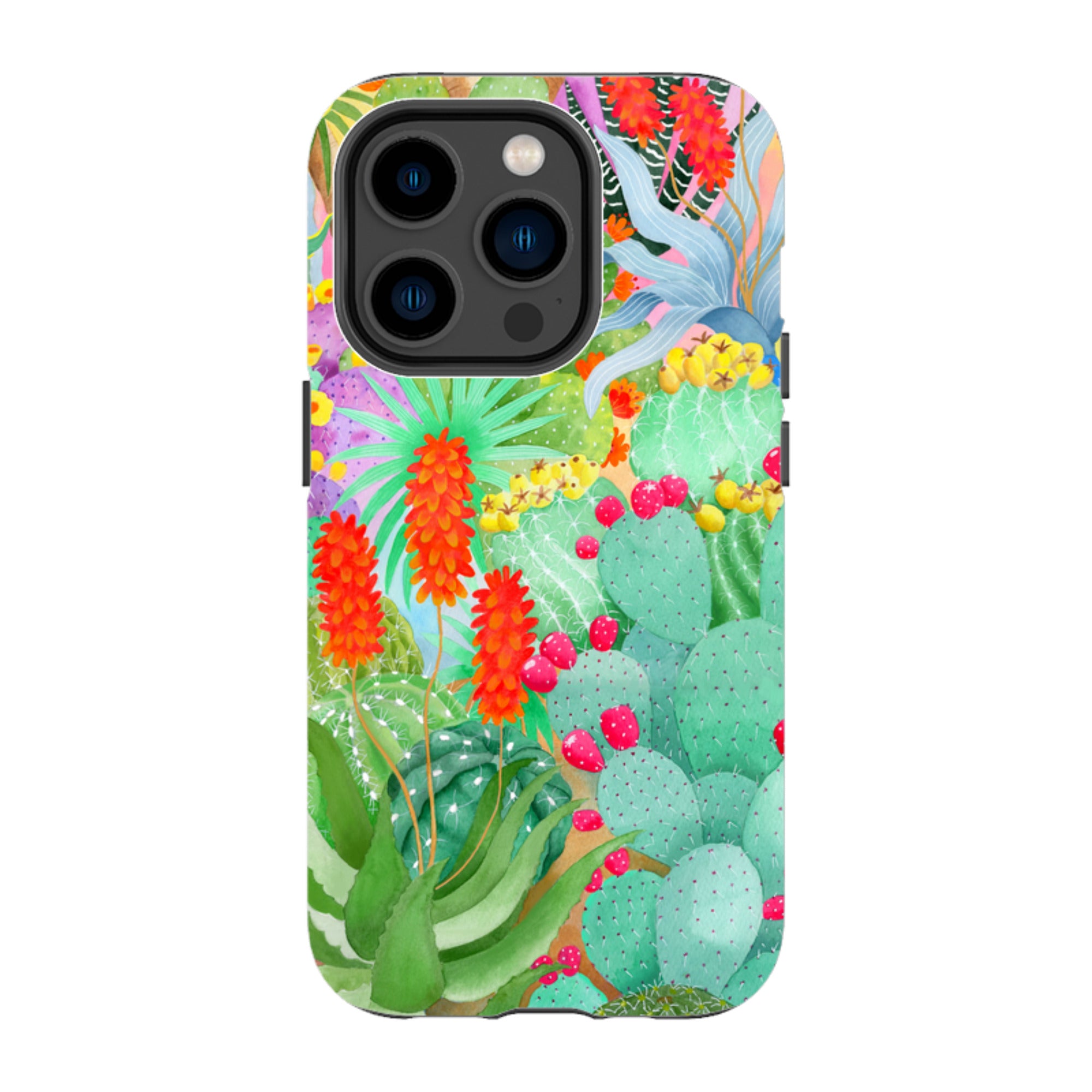 iPhone MagSafe Tough Case -  Cactus By Bex Parkin