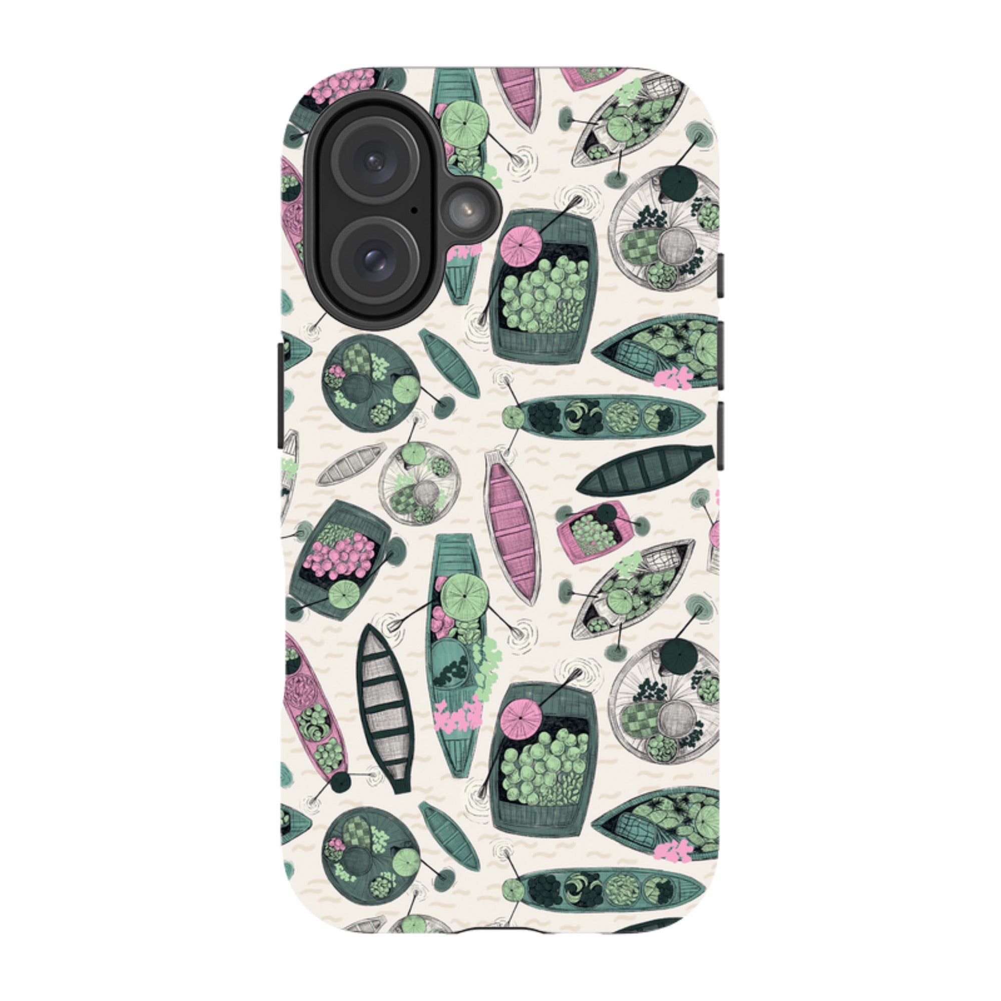 iPhone Tough Case - Floating Markets B By Jade Mosinski