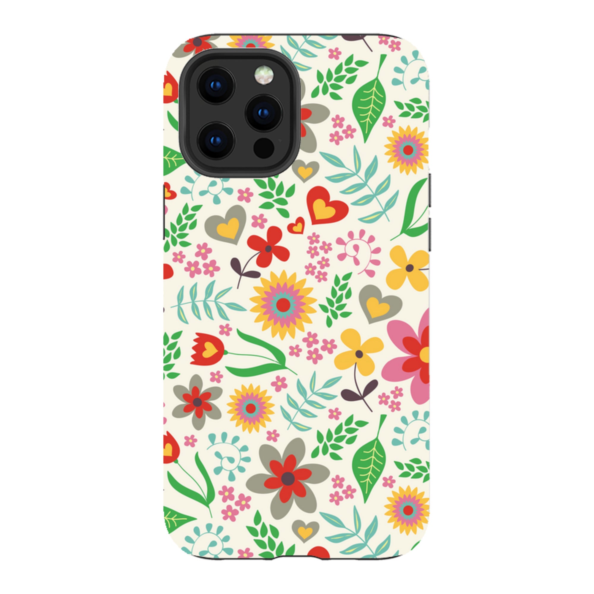 iPhone Tough Case - Folky Floral By Suzy Taylor