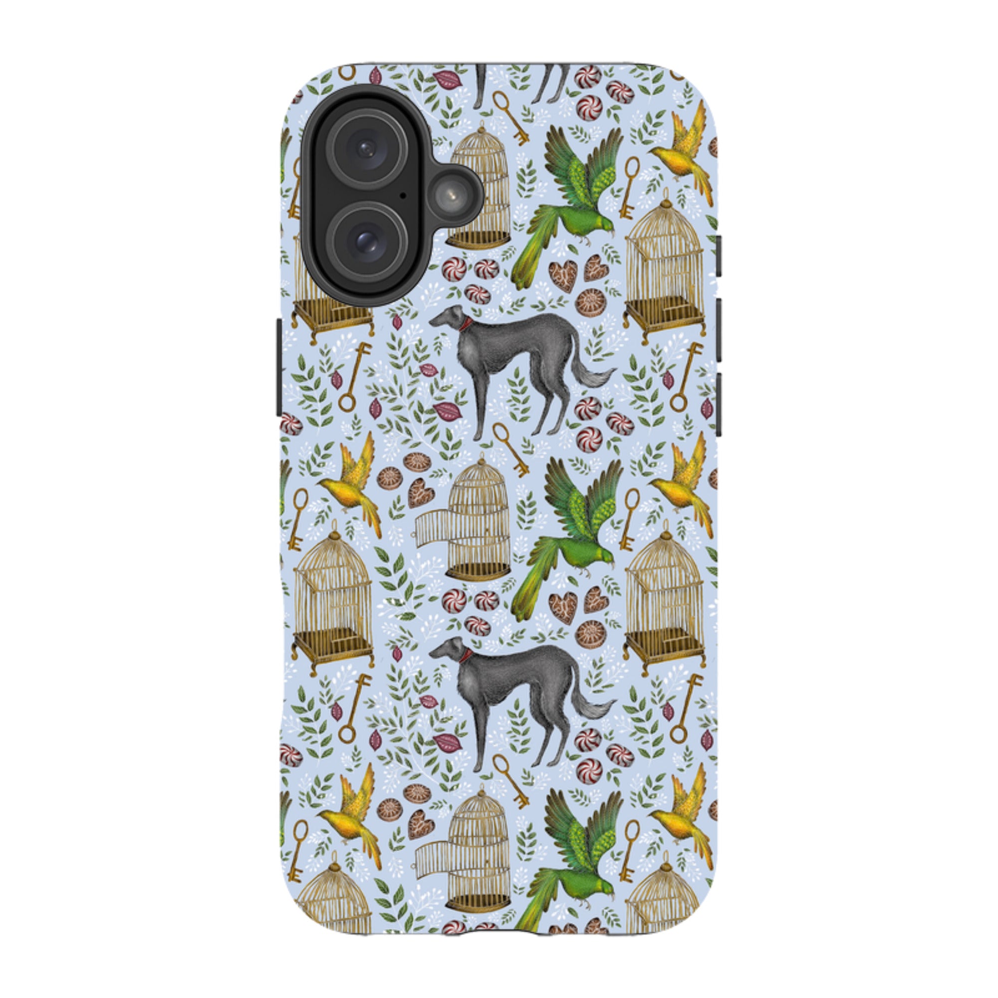 iPhone Tough Case - Amsterdam Blue By Catherine Rowe