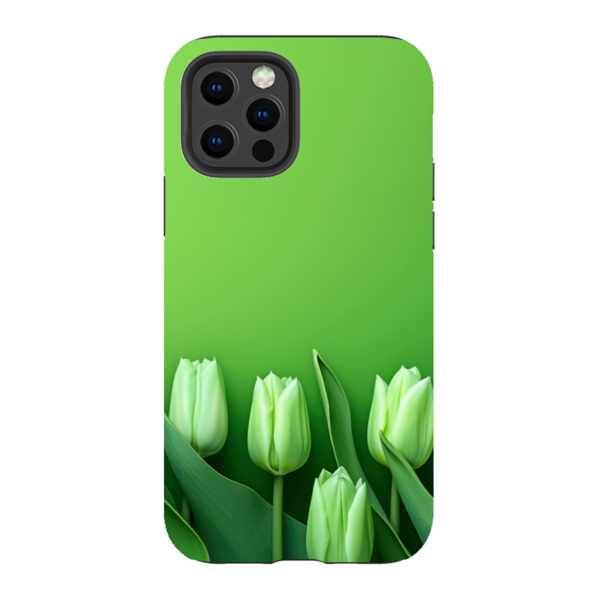 iPhone Tough Case -Green Floral