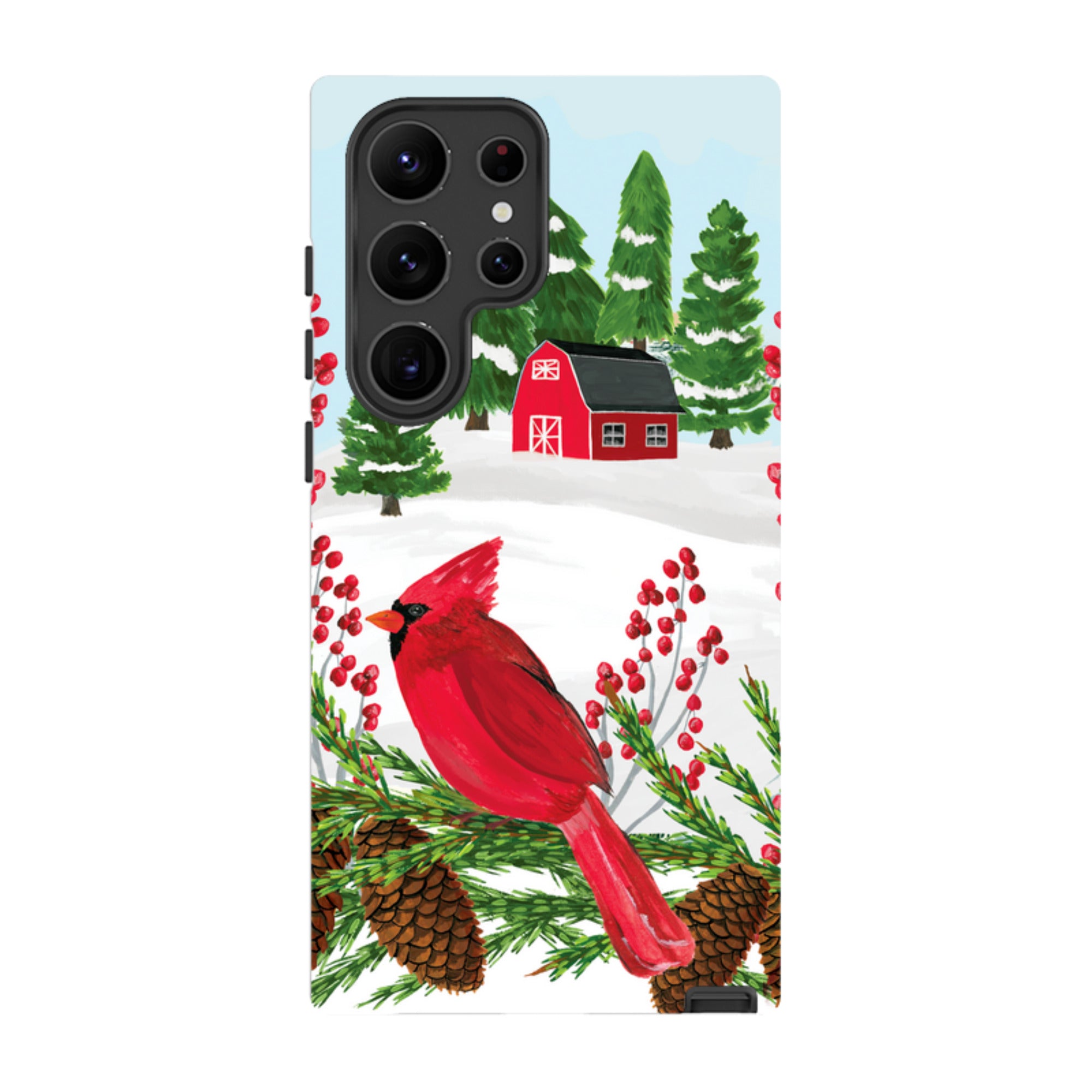 Samsung Tough Case - Countryside Christmas By Abby Jacobs