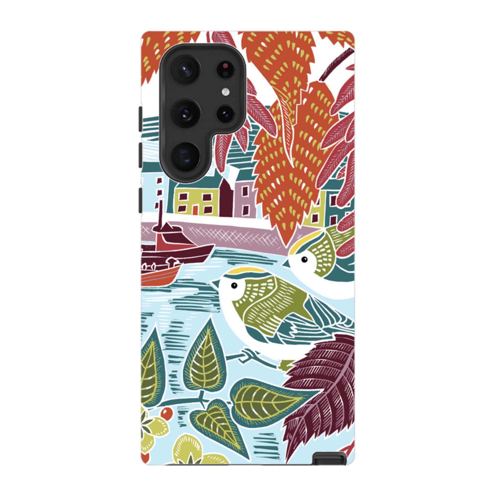 Samsung Tough  Case - Goldcrests Harbour By Kate heiss