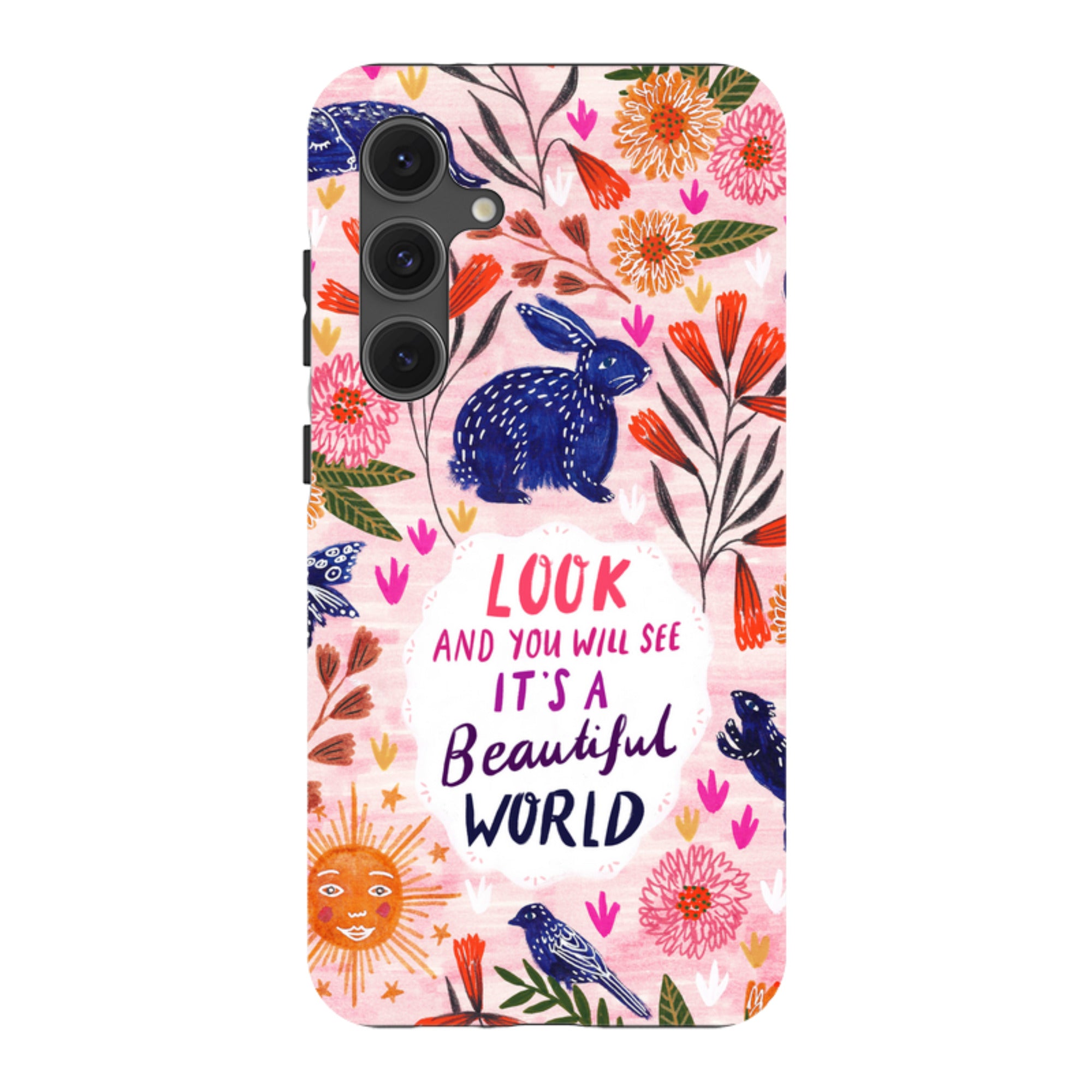 Samsung Tough Case - Beautiful World By Lee Foster Wilson