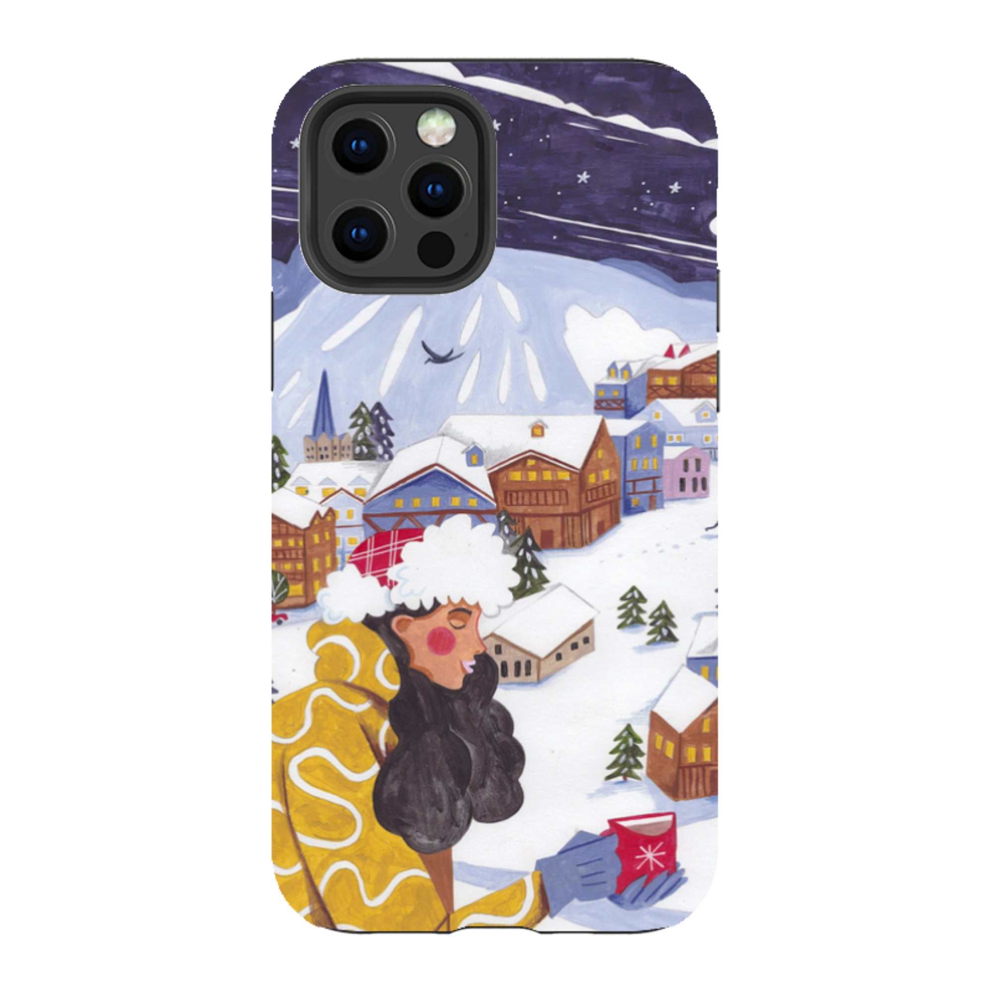 iPhone Tough Case - Courchevel By Caroline Bonne Muller