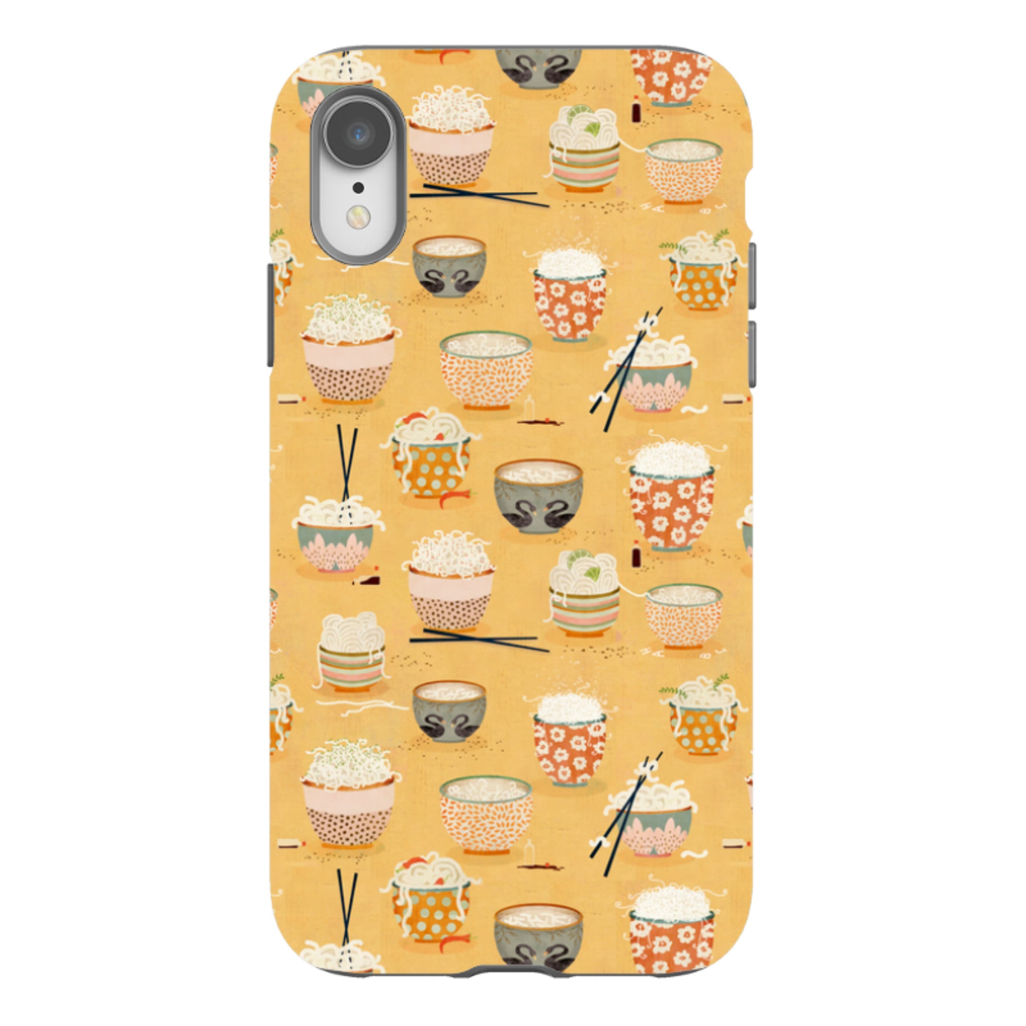 iPhone Tough Case - Oodles Of Noodles By Katherine Quinn