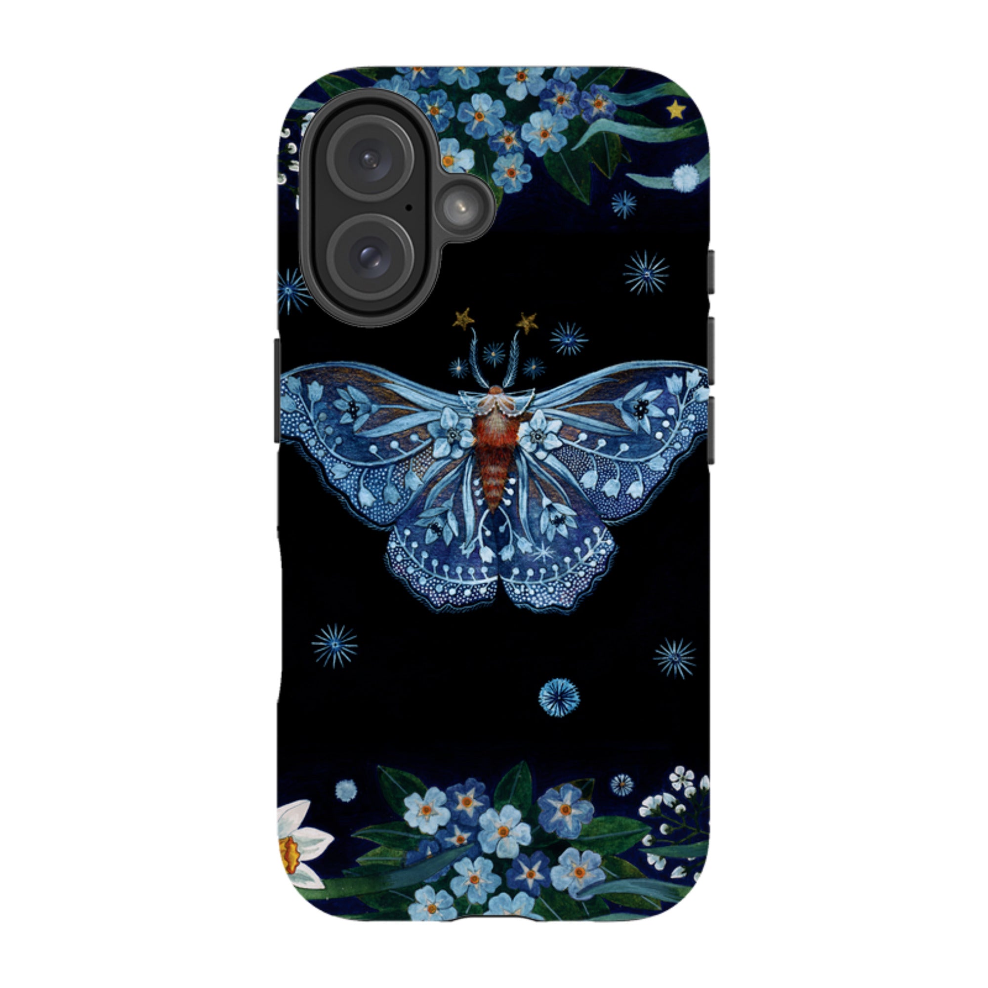 iPhone Tough Case - Night Moth By Maria Matos