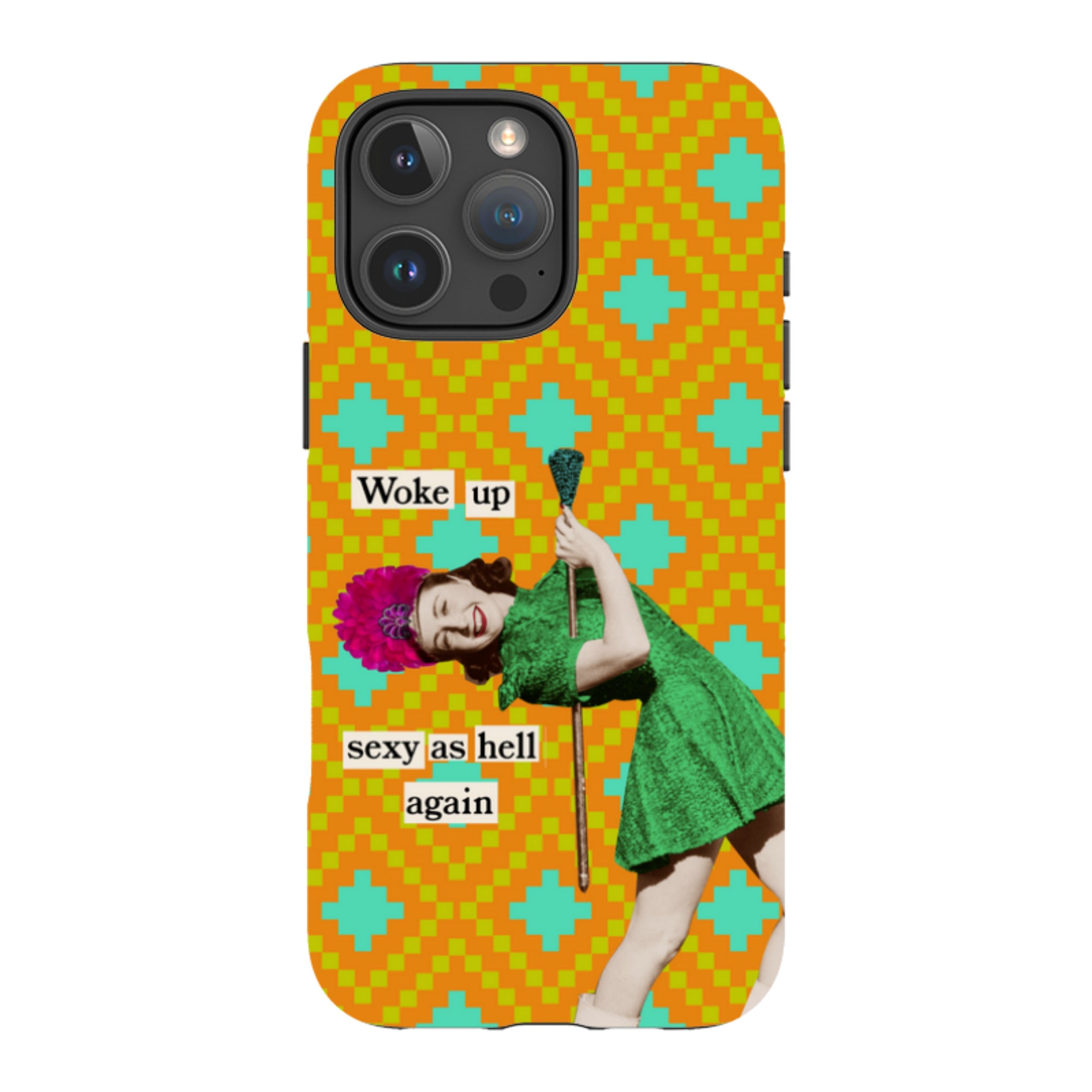iPhone Tough Case - Woke Up By Clare Jordan